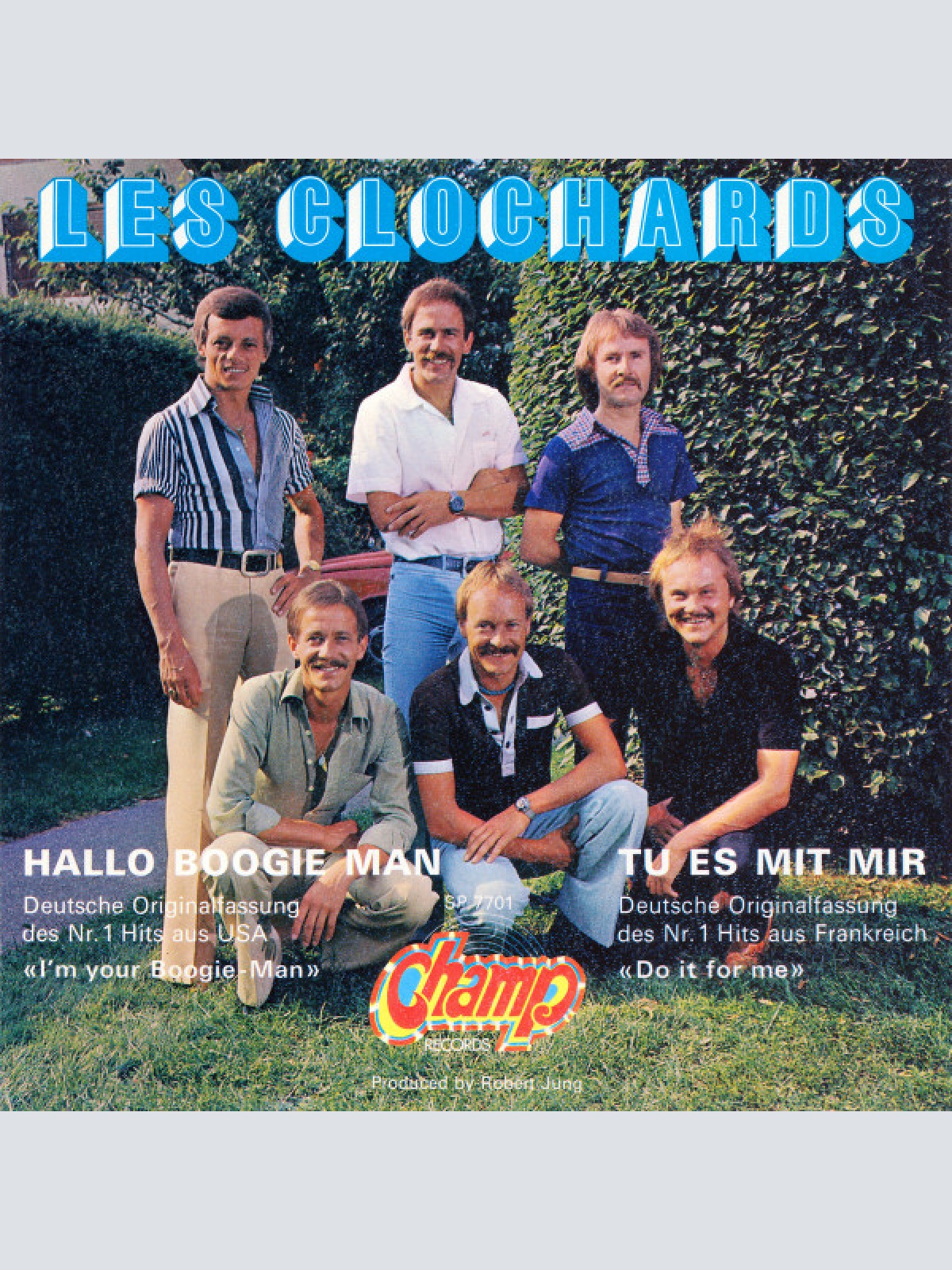 Vinyl / Les Clochards - Hallo Boogie Man / Tu Es Mit Mir