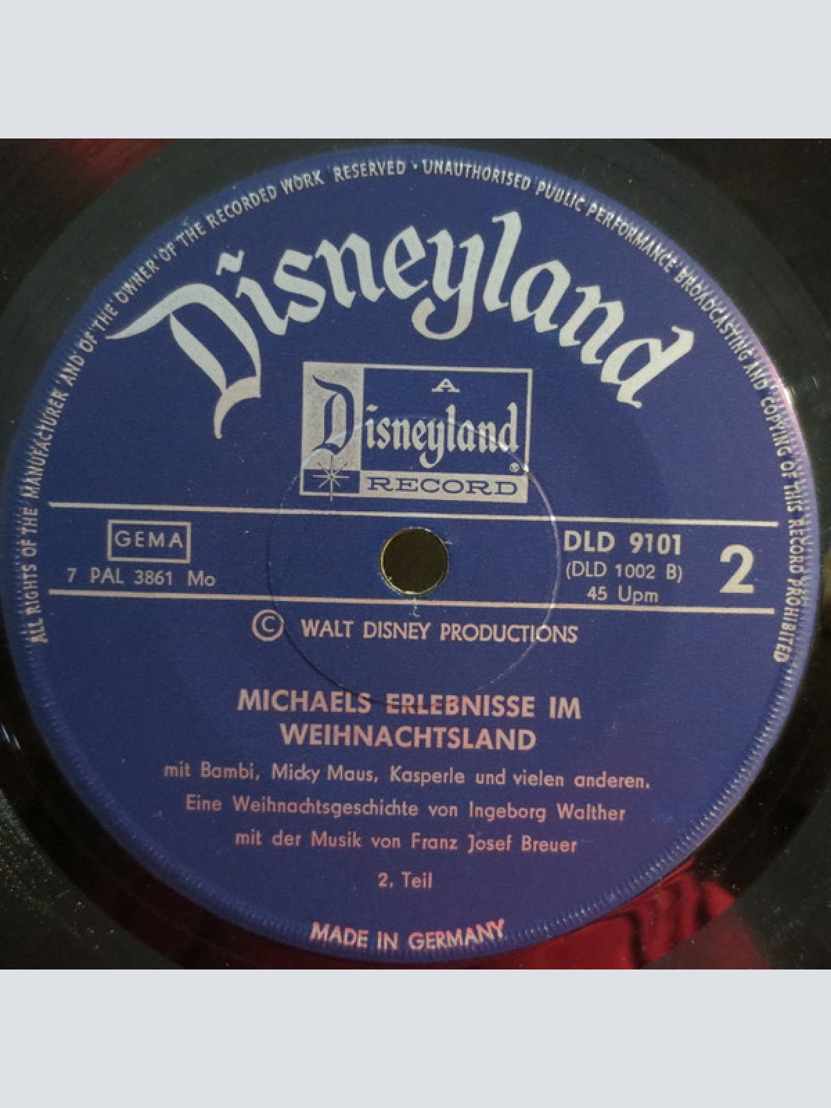 Vinyl / Ingeborg Walther - Michaels Erlebnisse Im Weihnachtsland