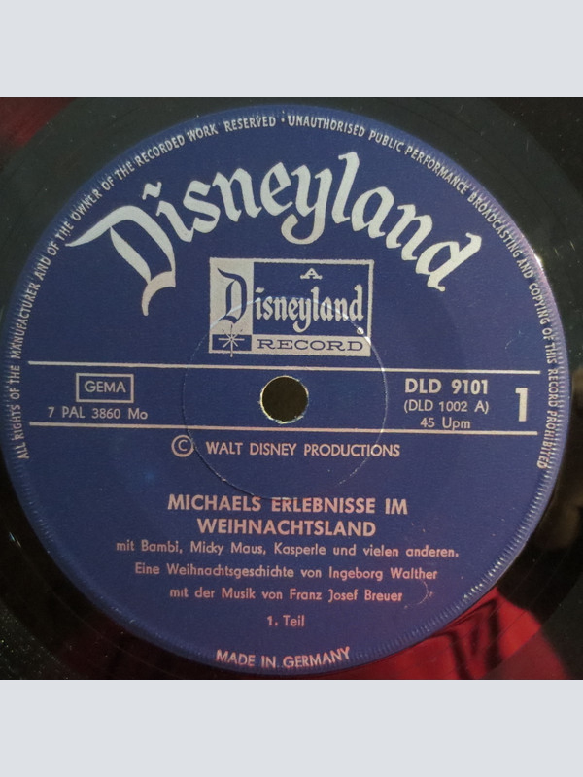 Vinyl / Ingeborg Walther - Michaels Erlebnisse Im Weihnachtsland