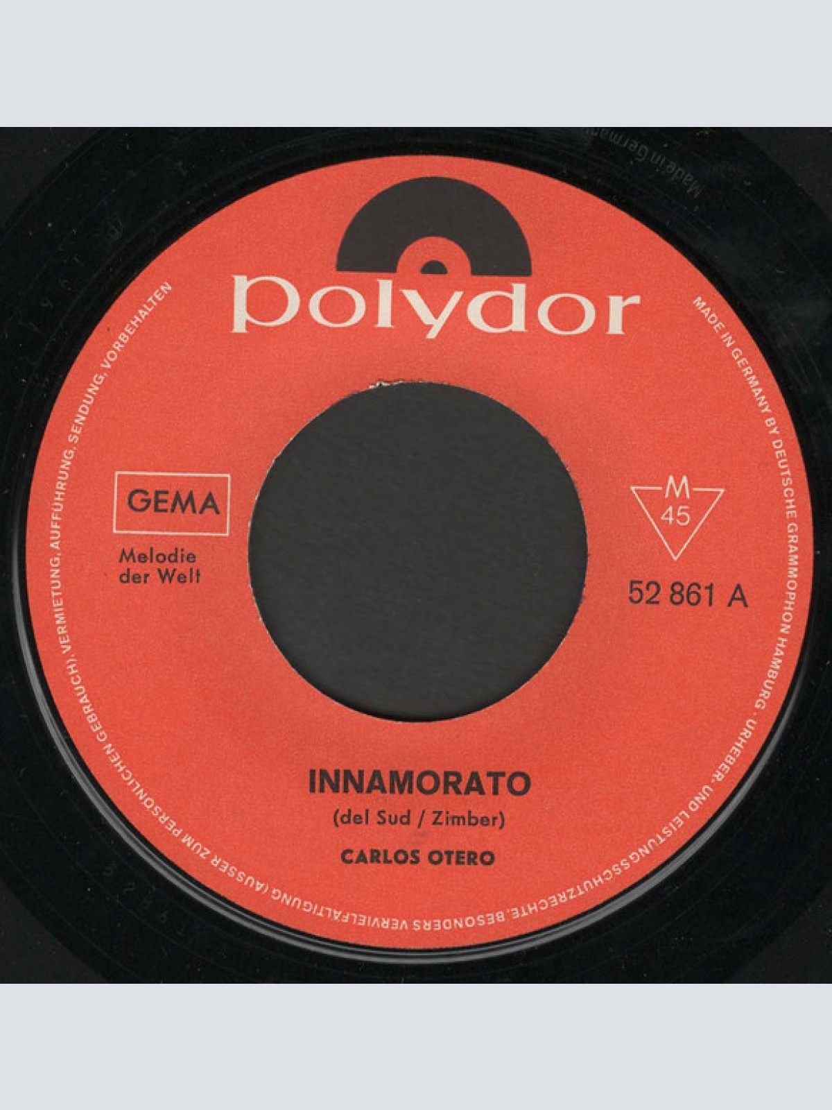 Vinyl / Carlos Otero - Innamorato