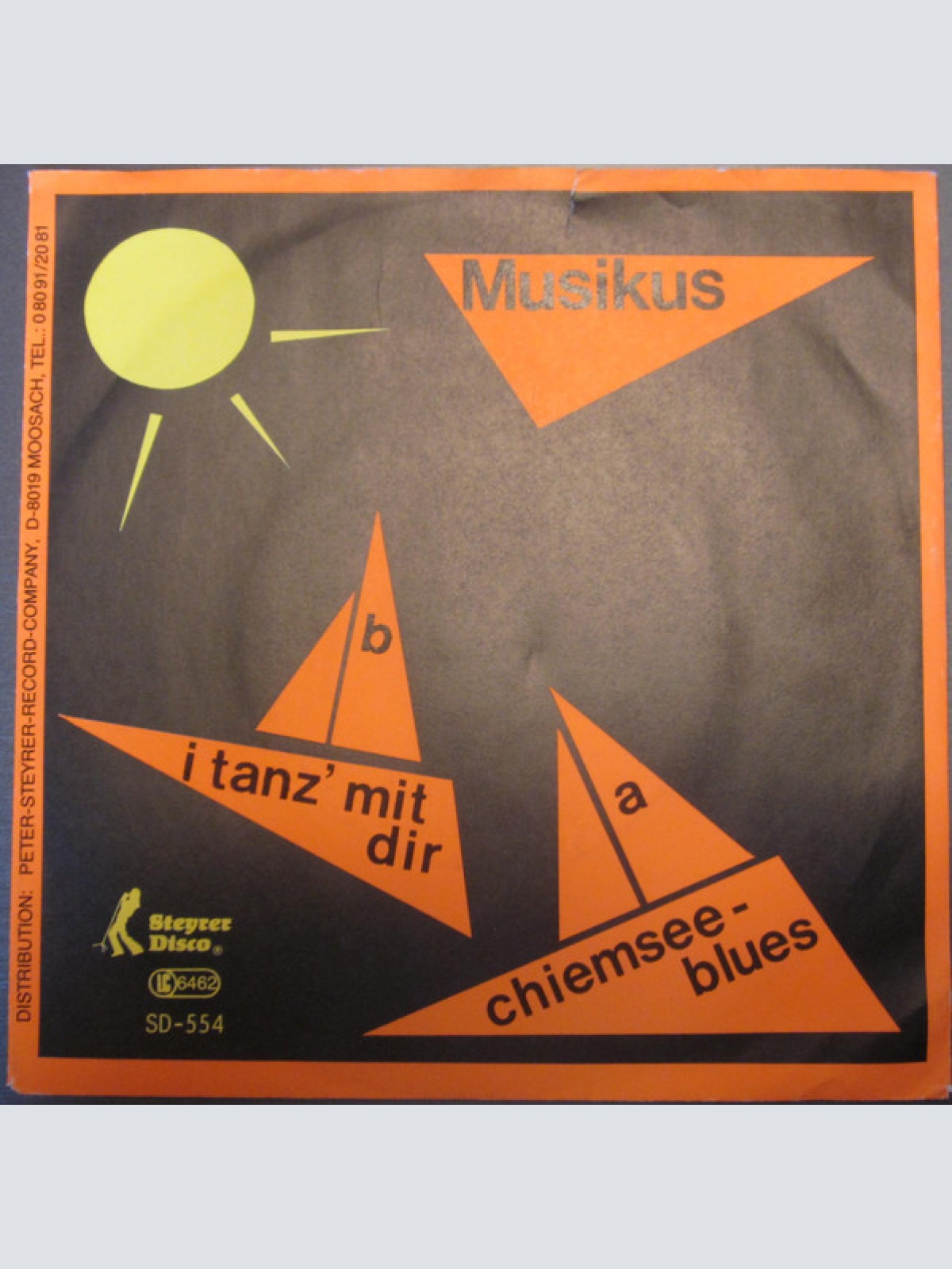 Vinyl / Musikus (2) - Chiemseeblues / I Tanz' Mit Dir