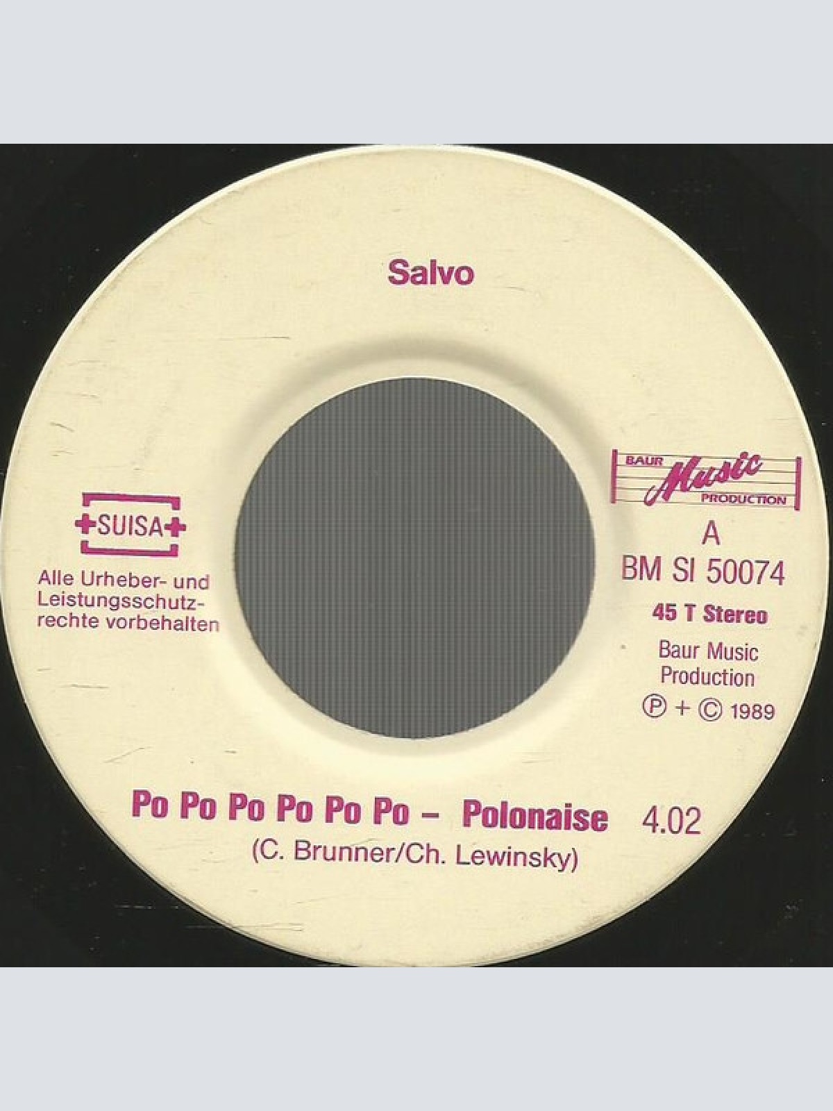 Vinyl / Salvo - Popopopopopo-Polonaise