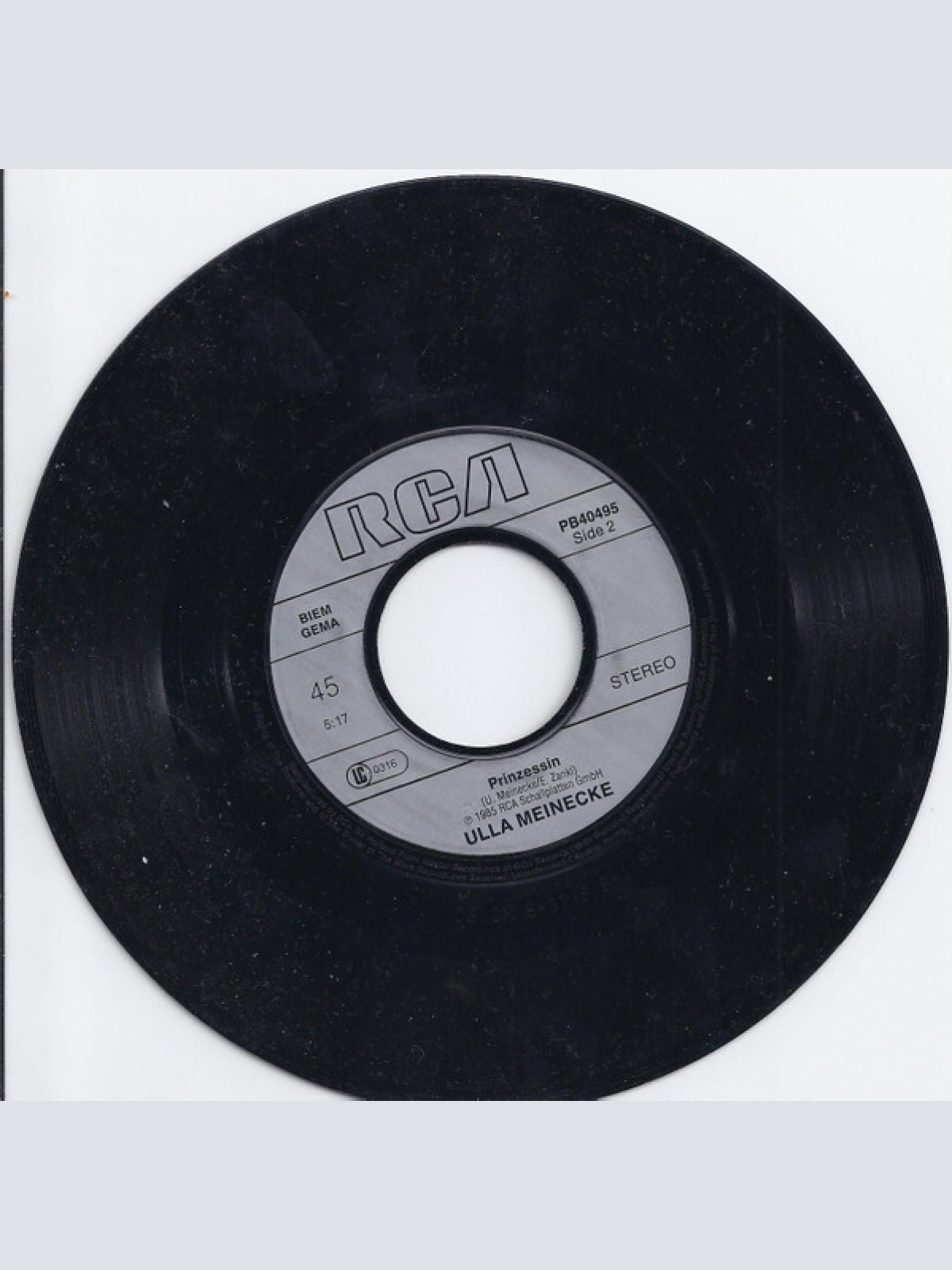 Vinyl / Ulla Meinecke - Der Stolz Italienischer Frauen