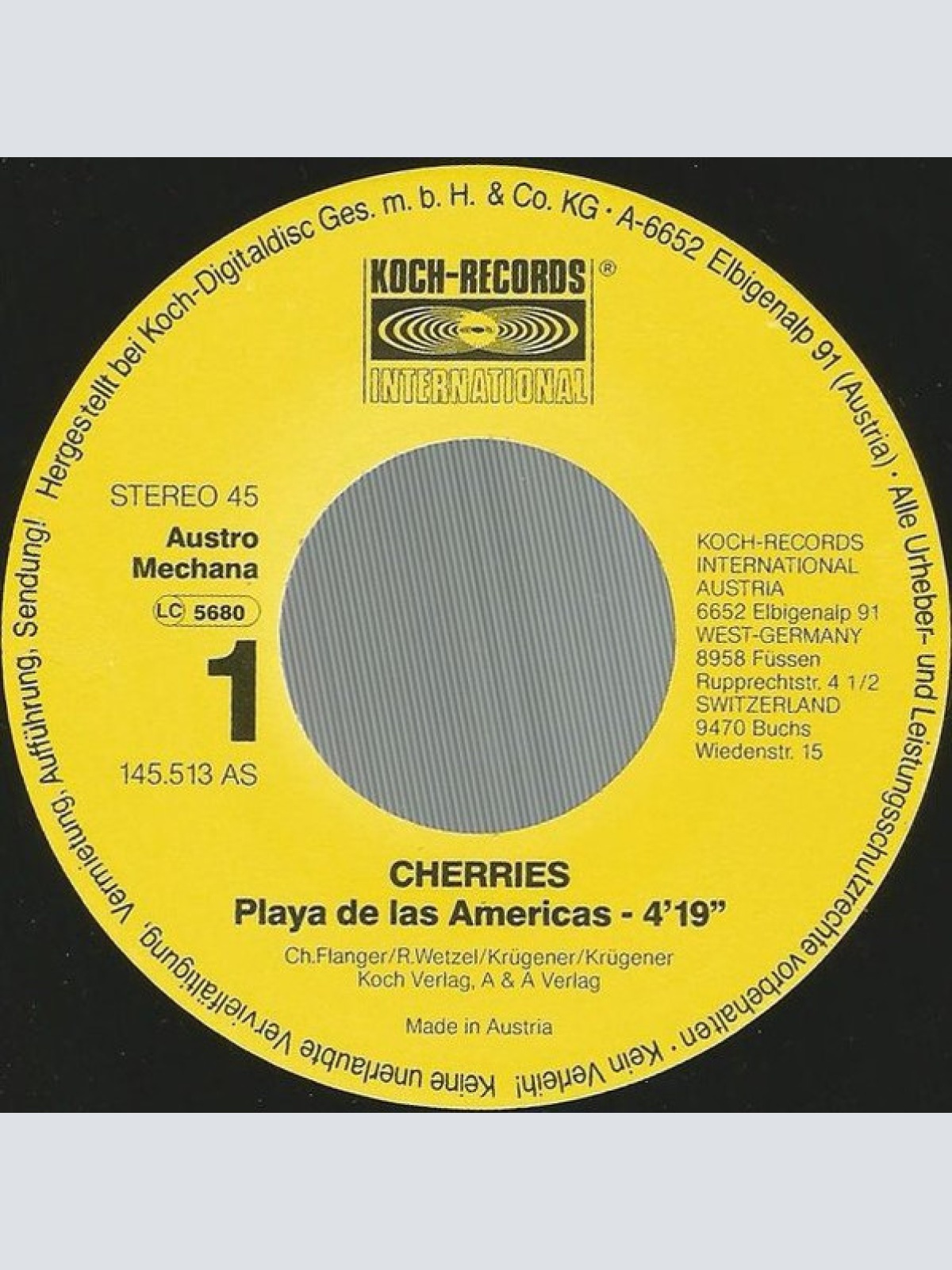 Vinyl / Cherries (2) - Playa De Las Americas