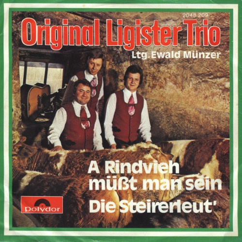 Vinyl / Original Ligister Trio - A Rindvieh Müßt Man Sein / Die Steirerleut'