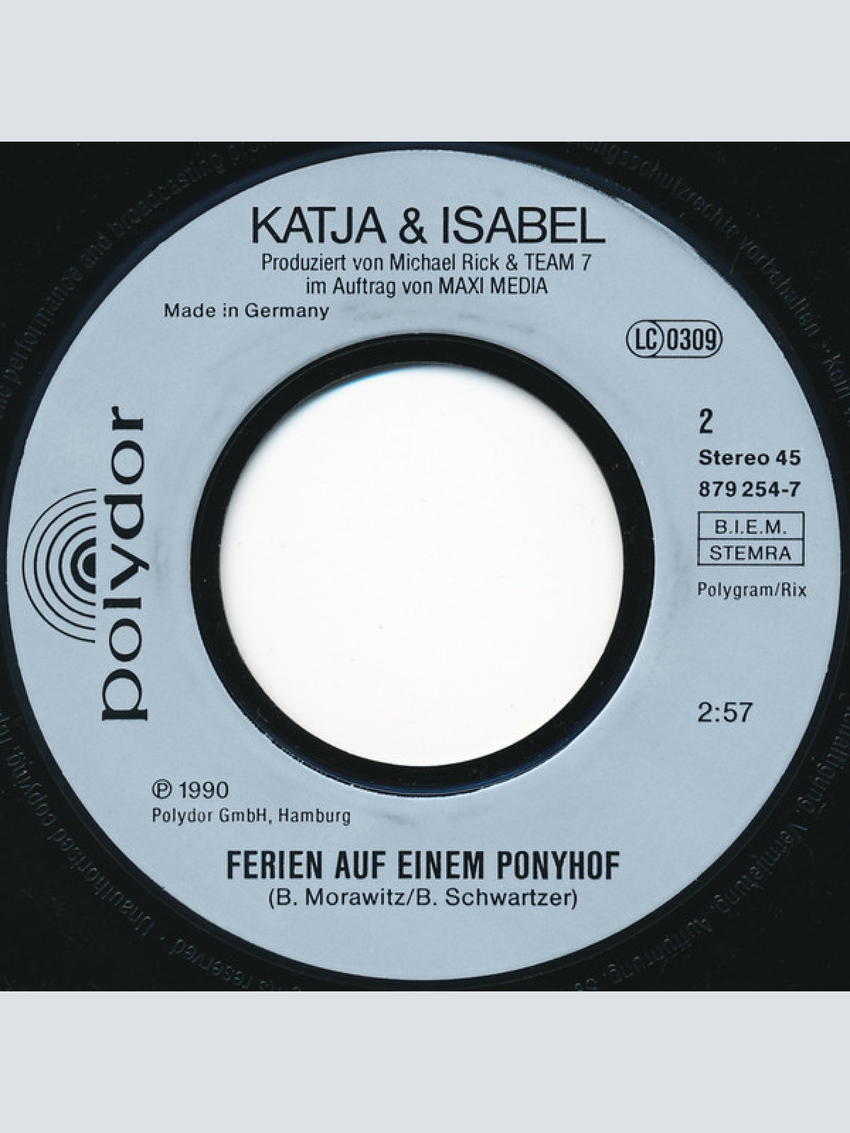 Vinyl / Katja & Isabel - Herzilein (Mamilein)