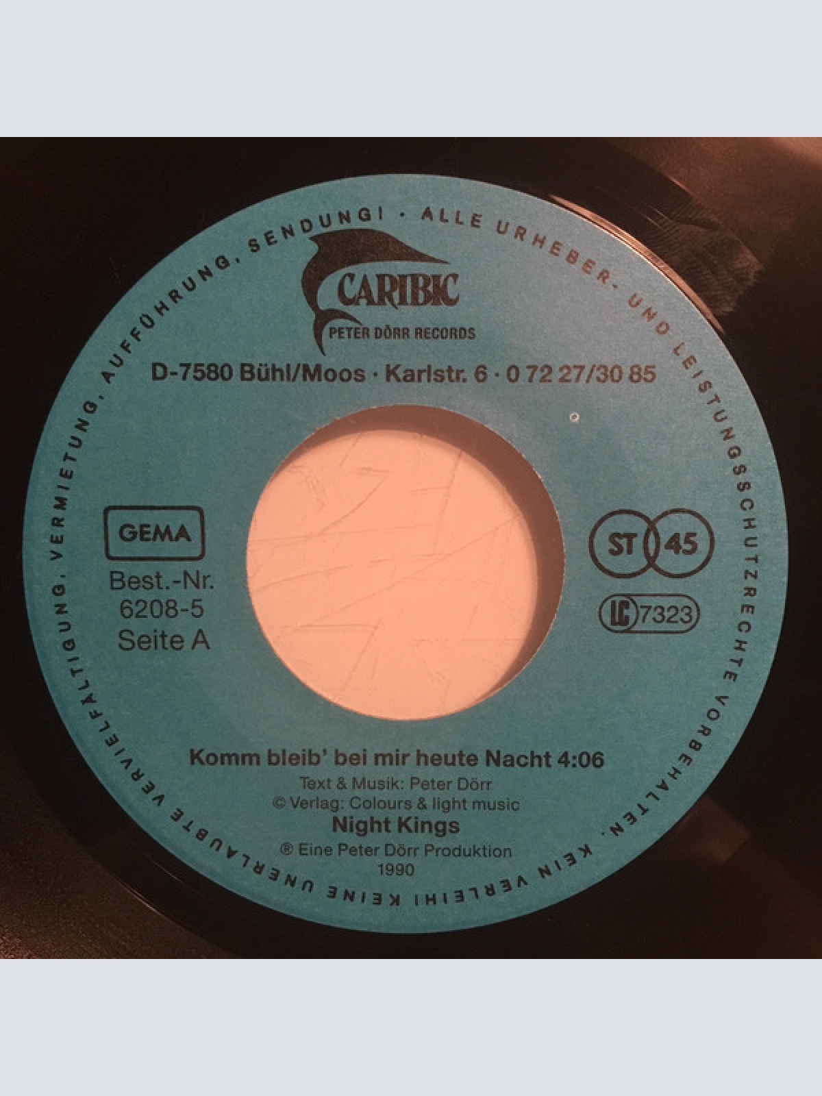 Vinyl / Night Kings (2) -  Komm Bleib' Bei Mir Heute Nacht