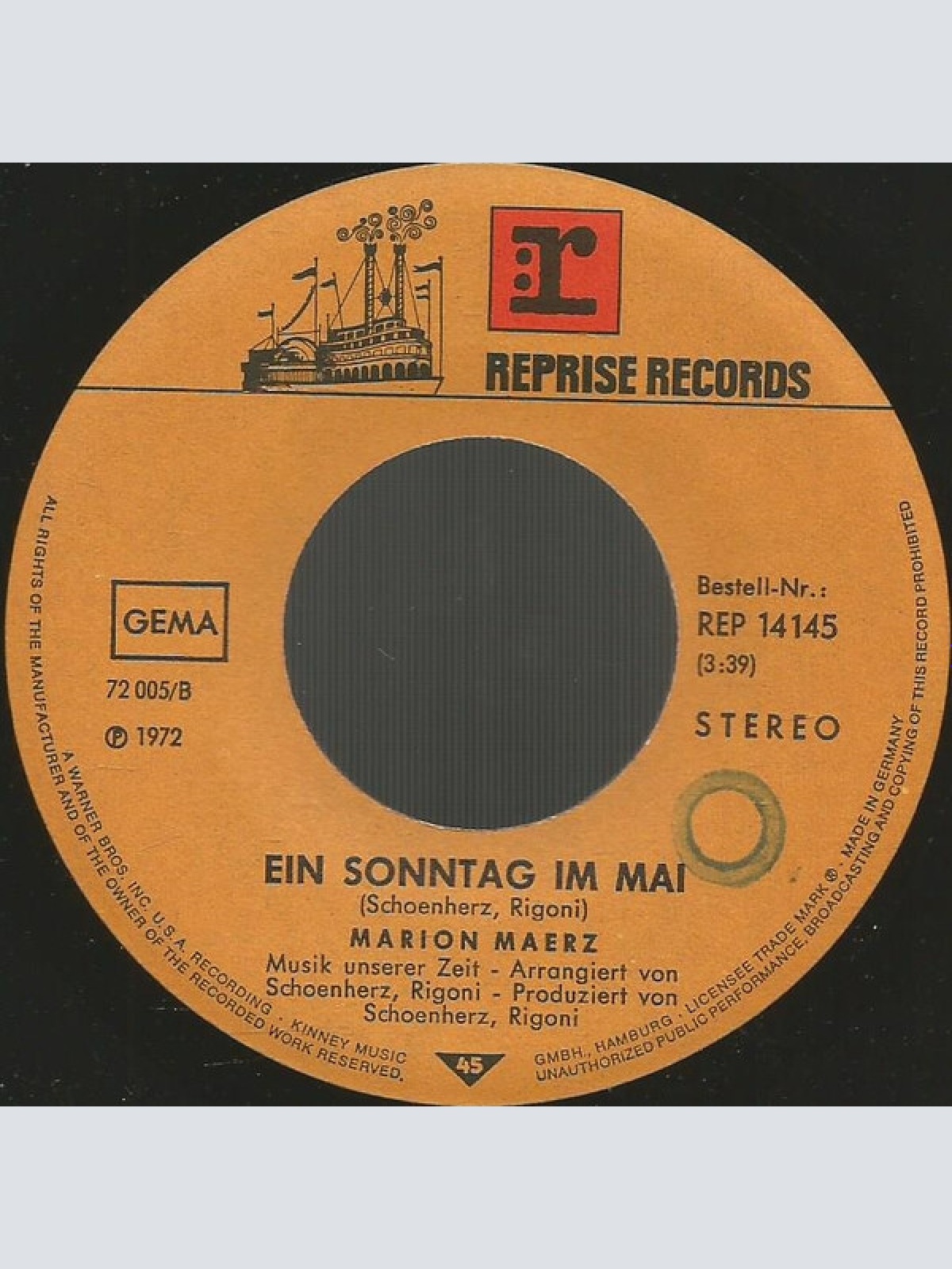 Vinyl / Marion Maerz - Hallelujah Man