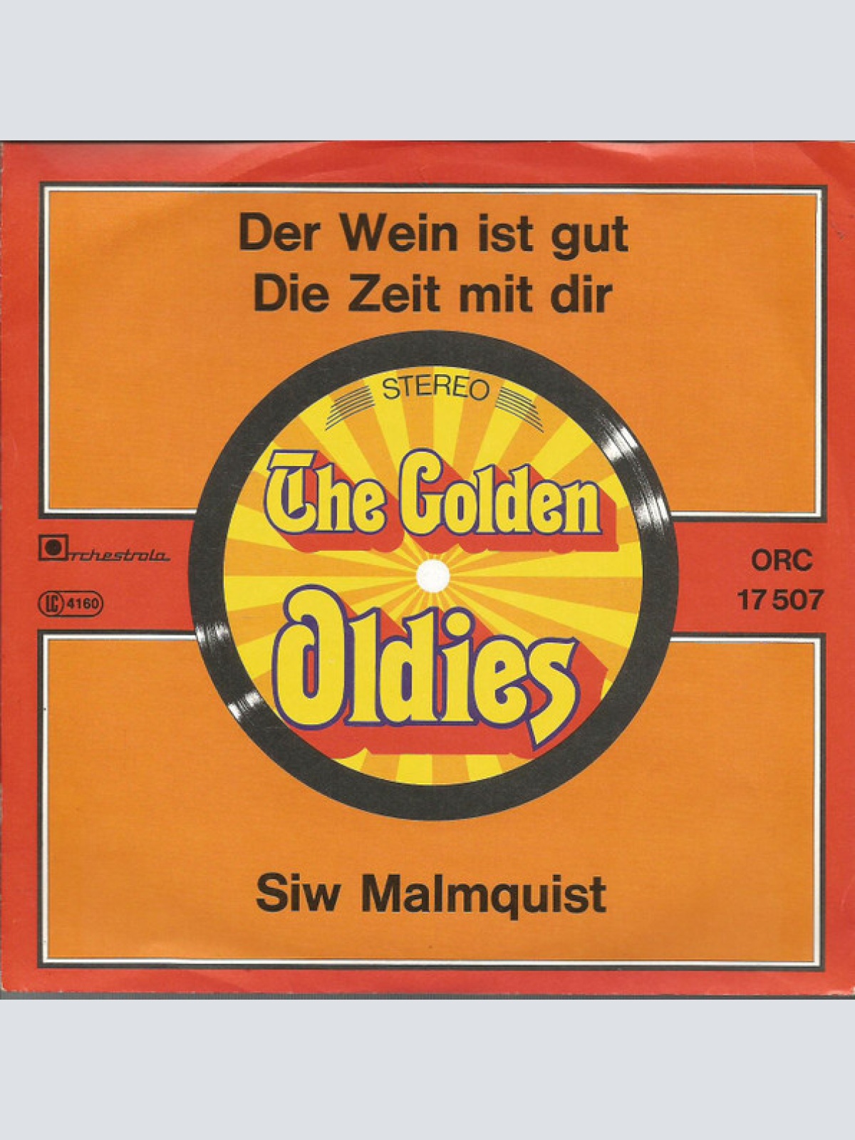 Vinyl / Siw Malmkvist - Der Wein Ist Gut / Die Zeit Mit Dir