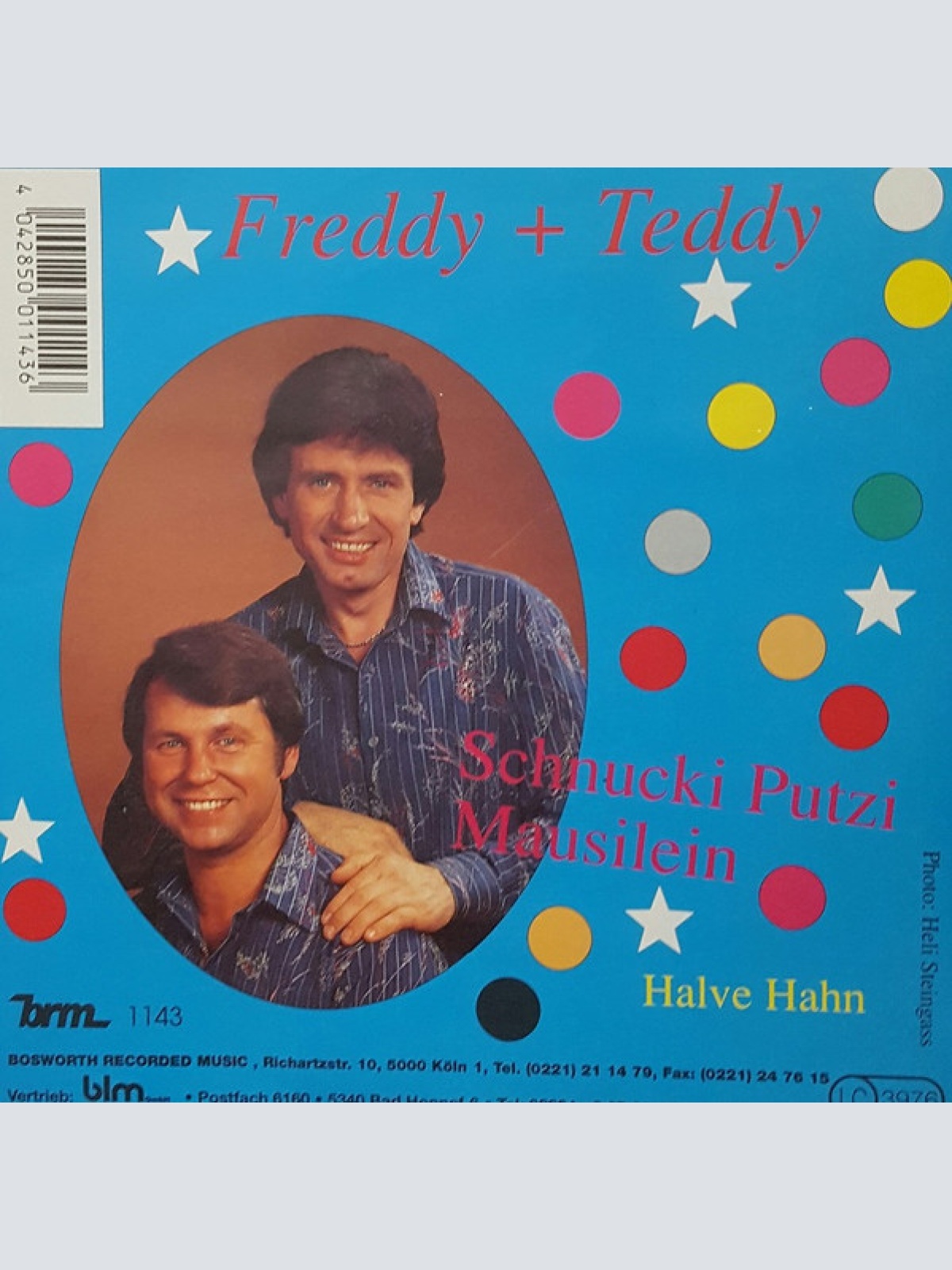 Vinyl / Freddy + Teddy* - Schnucki Putzi Mausilein / Halve Hahn