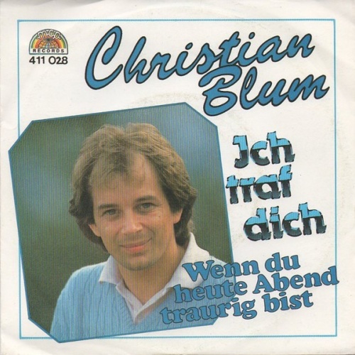 Vinyl / Christian Blum - Ich Traf Dich
