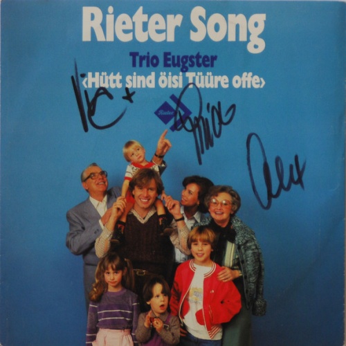 Vinyl / Trio Eugster - Rieter Song