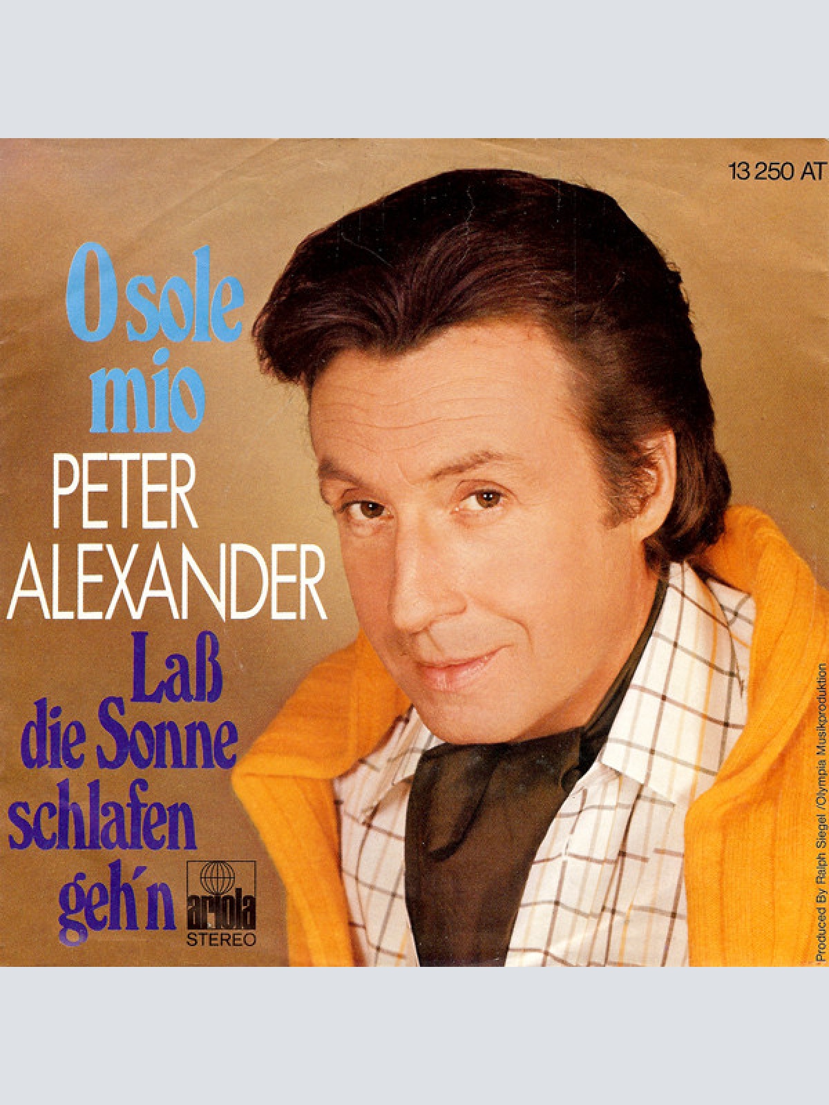 Vinyl / Peter Alexander - O Sole Mio