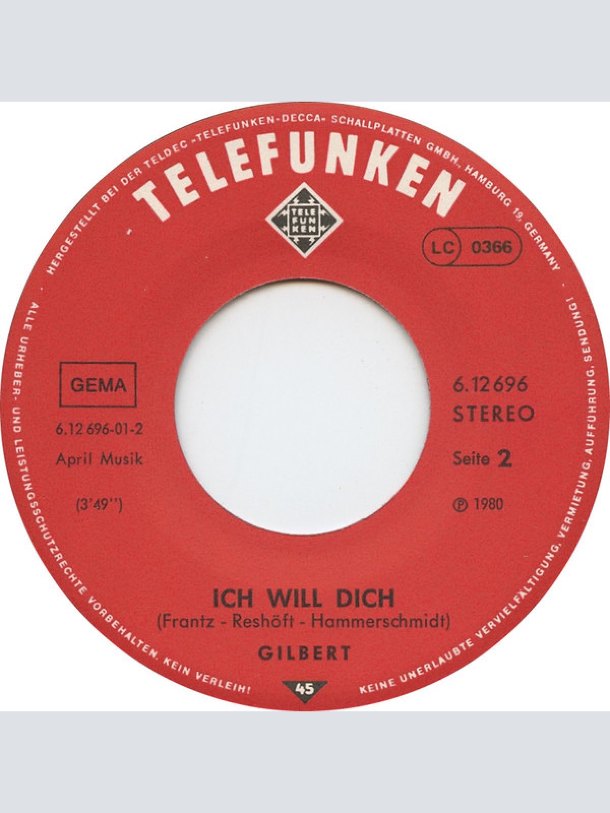 Vinyl / Gilbert (23) - So Jung