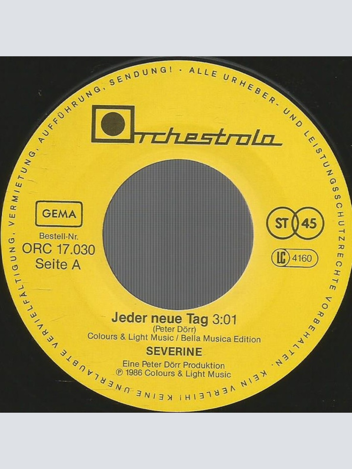 Vinyl / Severine* - Jeder Neue Tag