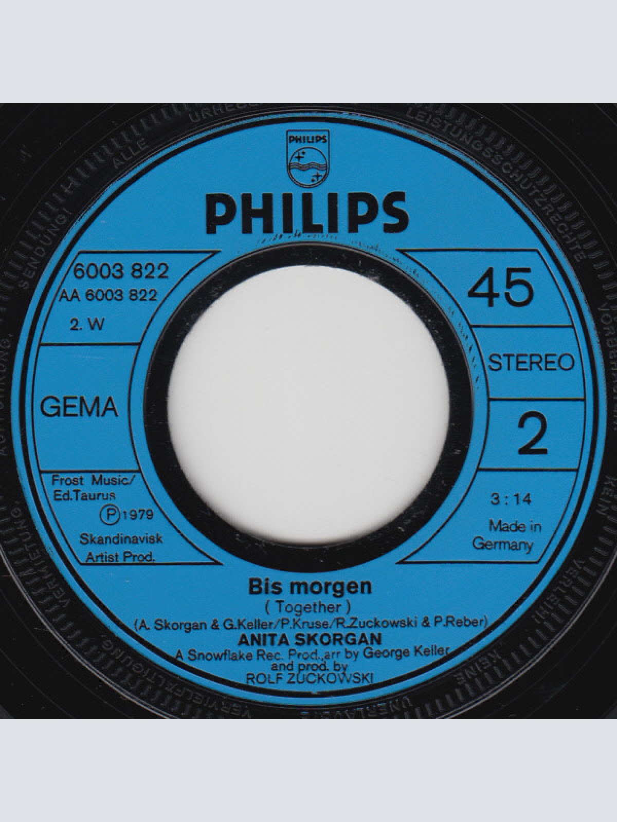 Vinyl / Anita Skorgan - Mitternachtsengel