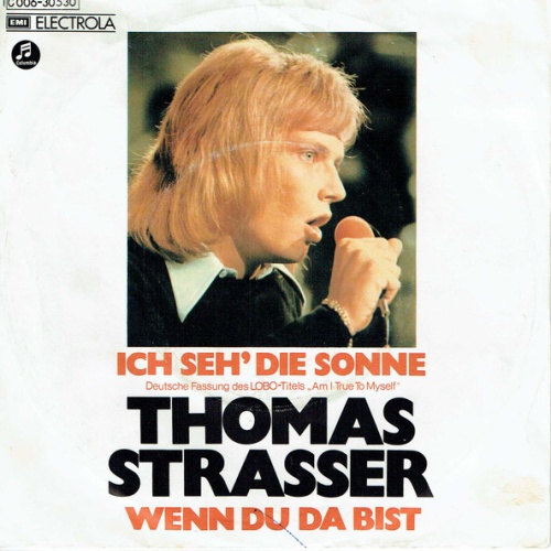 Vinyl / Thomas Strasser - Ich Seh' Die Sonne / Wenn Du Da Bist