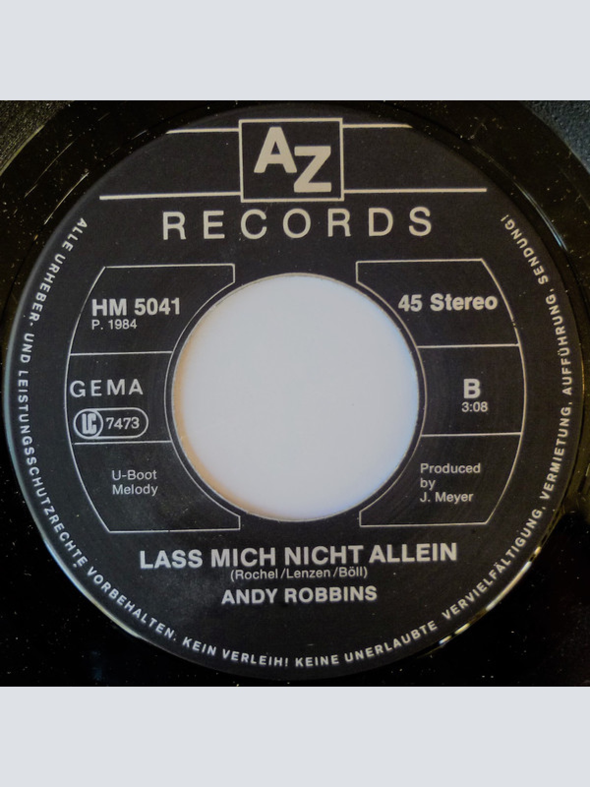 Vinyl / Andy Robbins (11) - Nur Einen Sommer Lang