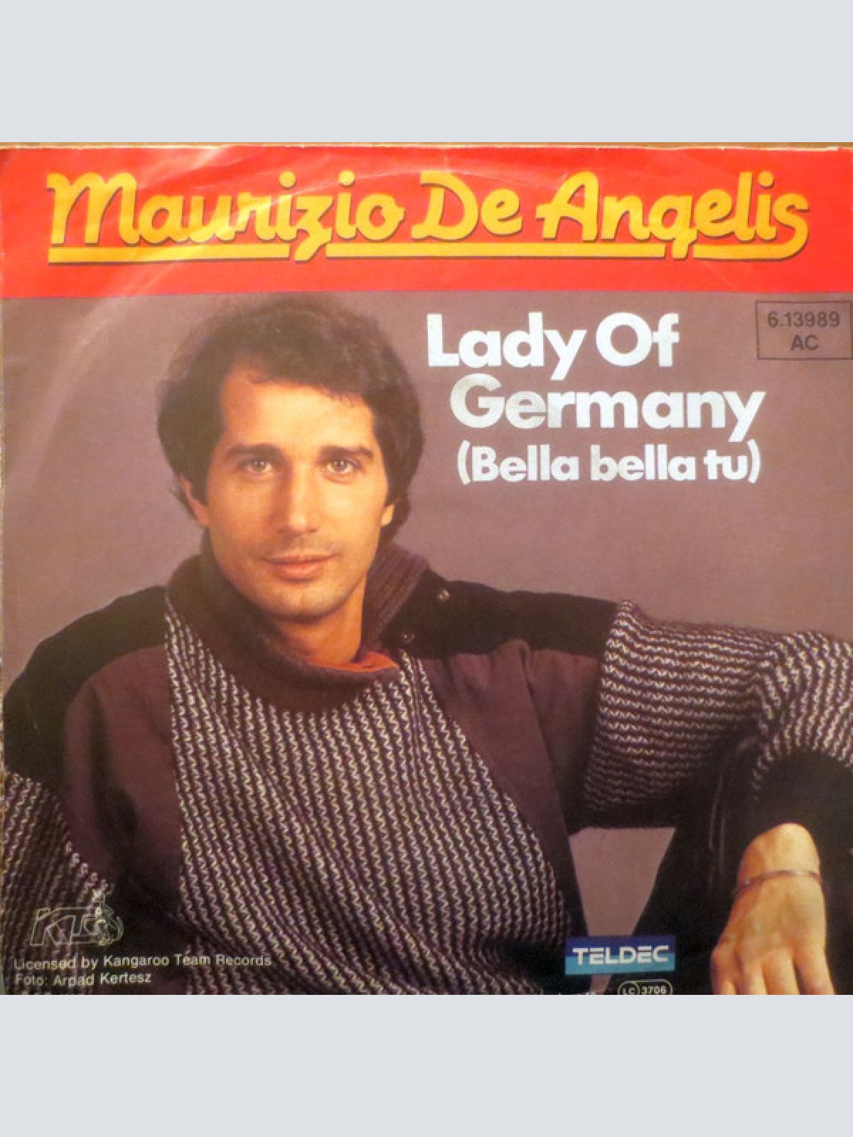 Vinyl / Maurizio De Angelis - Lady Of Germany (Bella Bella Tu)