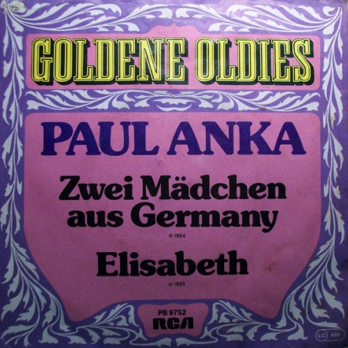 Vinyl / Paul Anka - Zwei Mädchen Aus Germany / Elisabeth