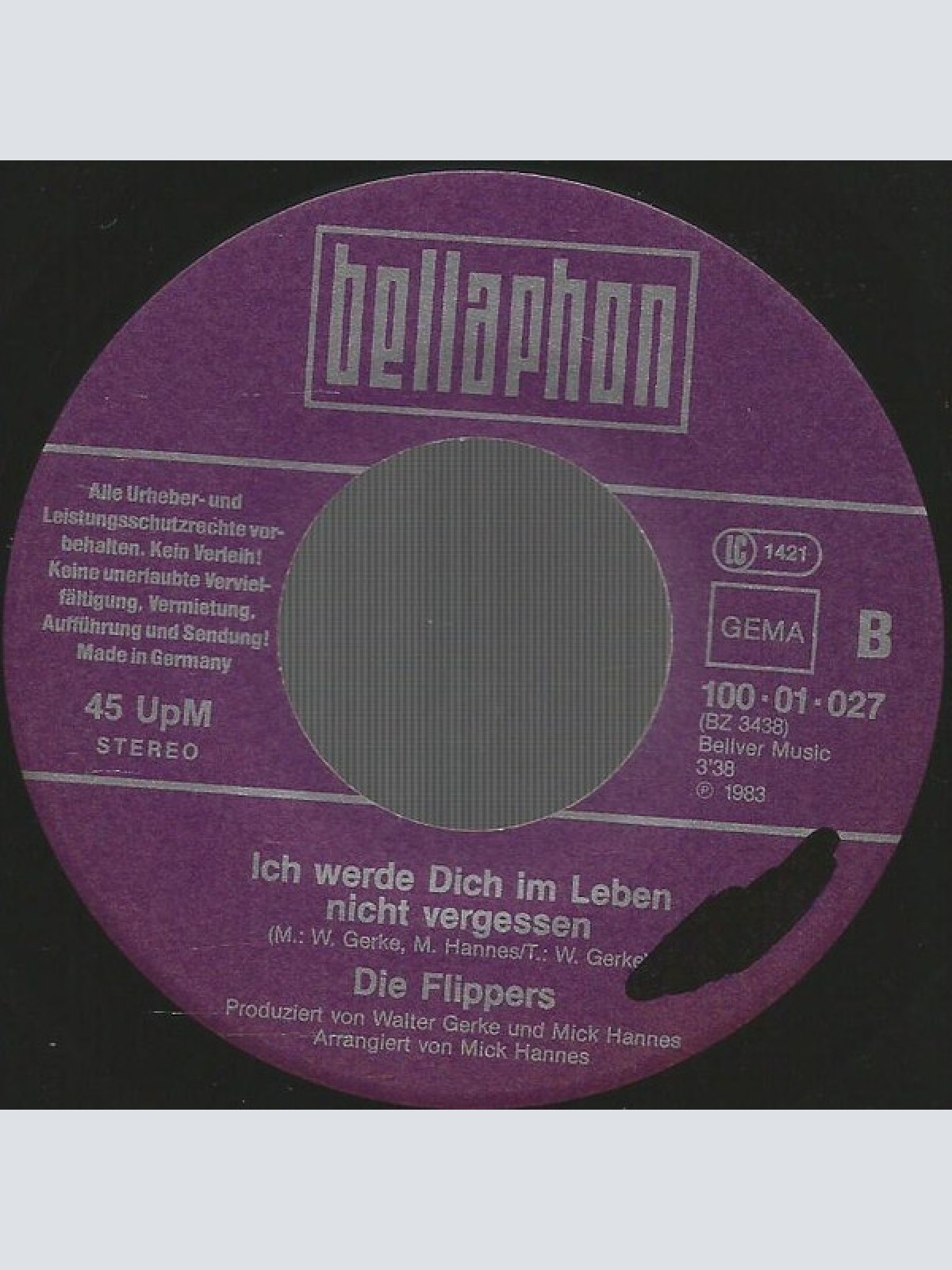 Vinyl / Die Flippers - Nimm  Den Ersten Zug