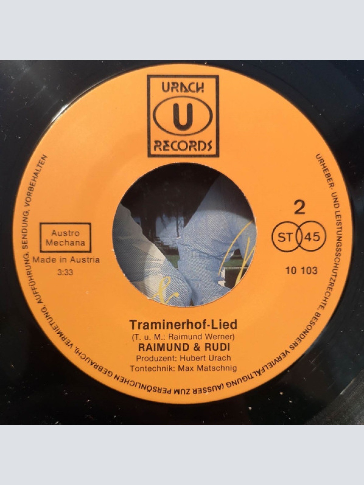 Vinyl / Rudi & Raimund - Hast Du Zeit Heut Für Mich