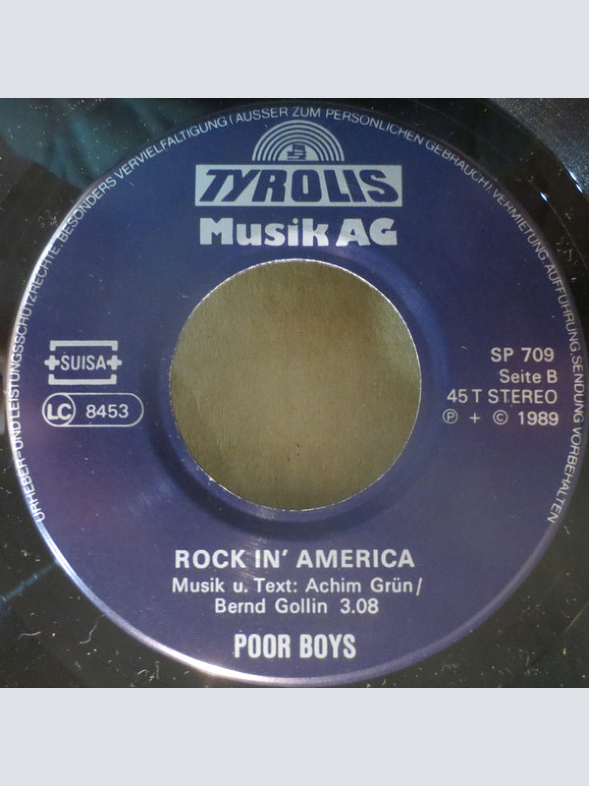 Vinyl / Poor Boys (10) - But We Love The Music