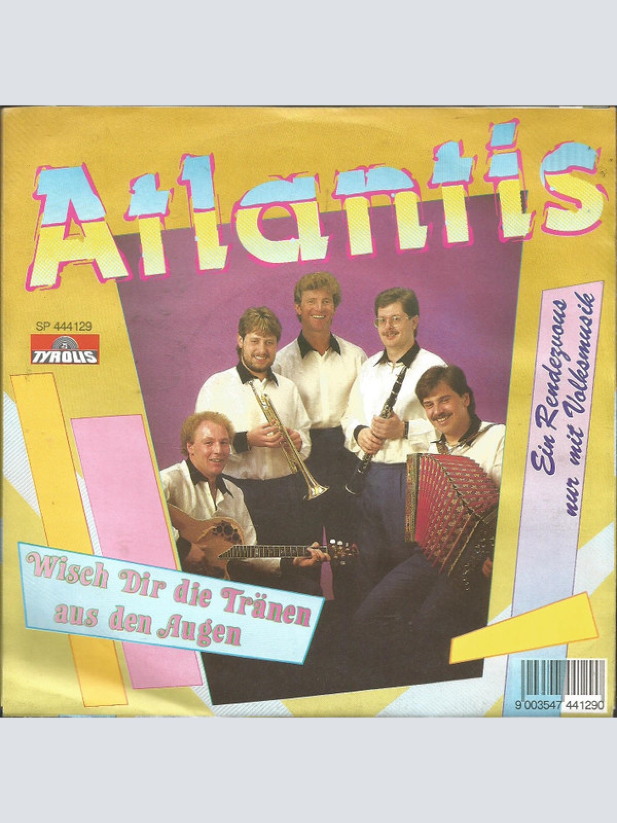 Vinyl / Atlantis (20) - Wisch Dir die Tränen aus den Augen / Ein Rendezvous nur mit Volksmusik