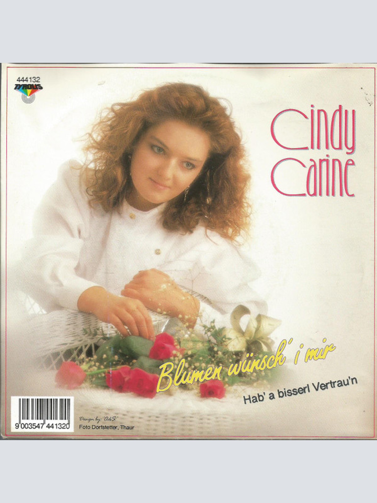 Vinyl / Cindy Carine - Blumen Wünsch' I Mir / Hab' A Bisserl Vertau'n