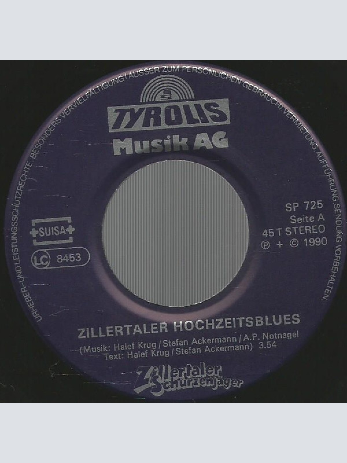 Vinyl / Zillertaler Schürzenjäger - Zillertaler Hochzeitsblues