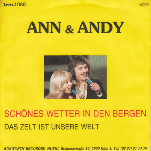 Vinyl / Ann & Andy - Schönes Wetter In Den Bergen