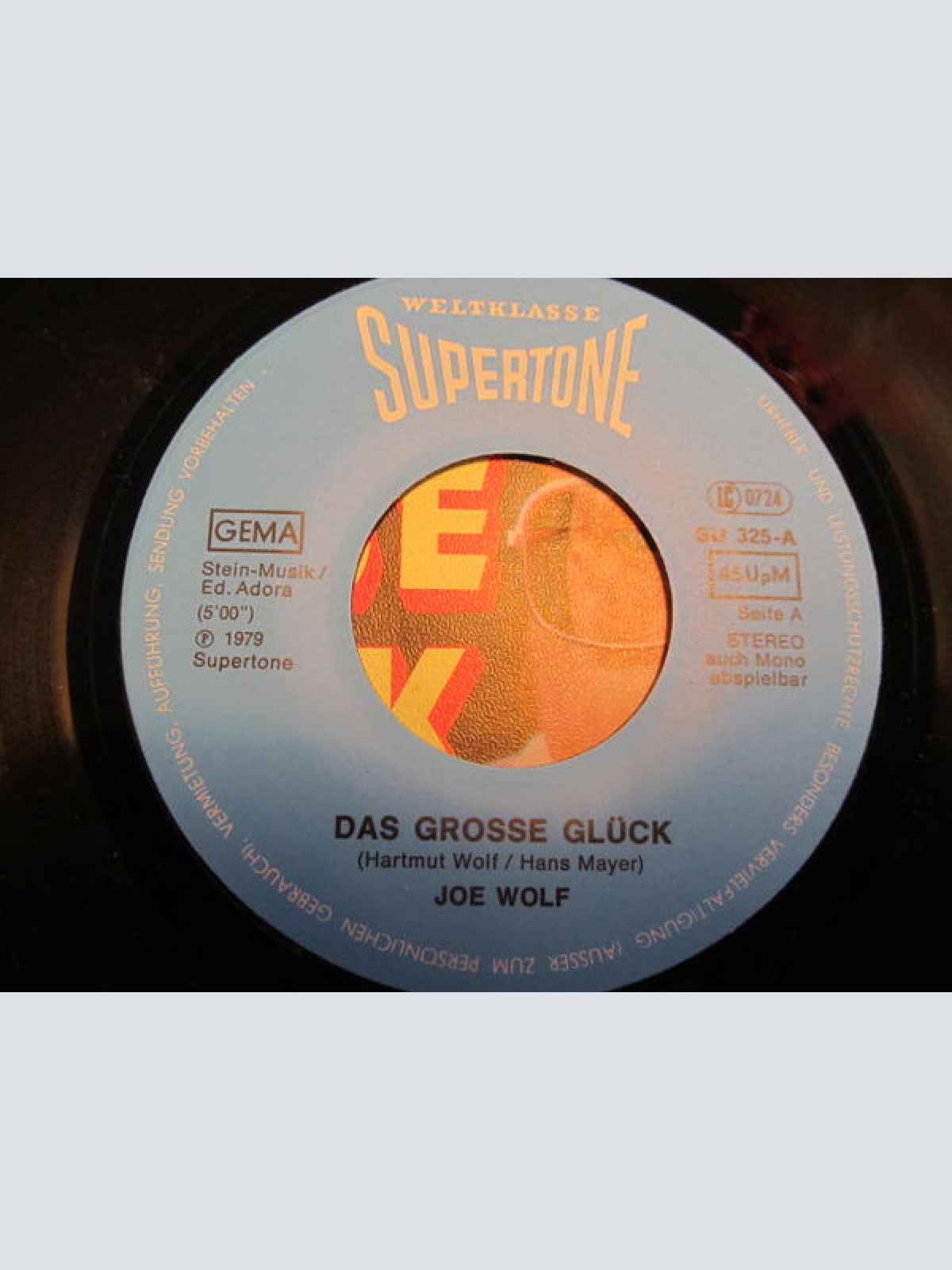 Vinyl / Joe Wolf (3) - Das Grosse Glück