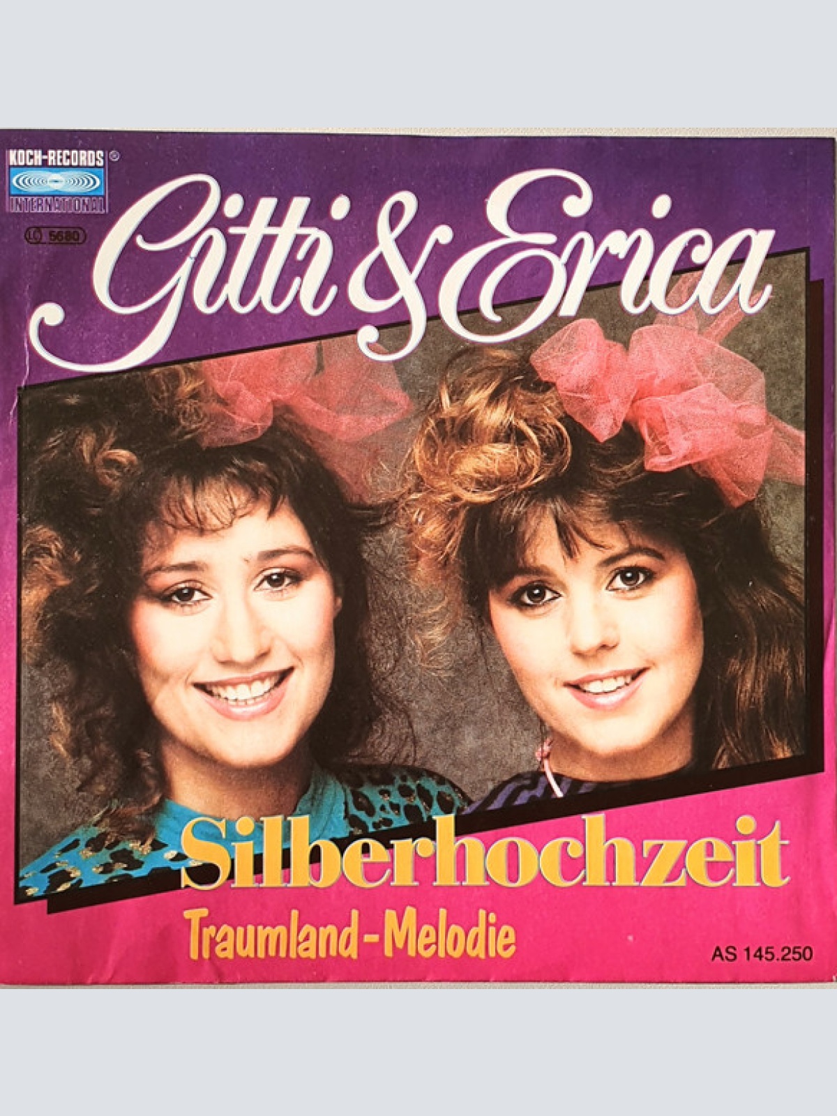 Vinyl / Gitti & Erica* - Silberhochzeit