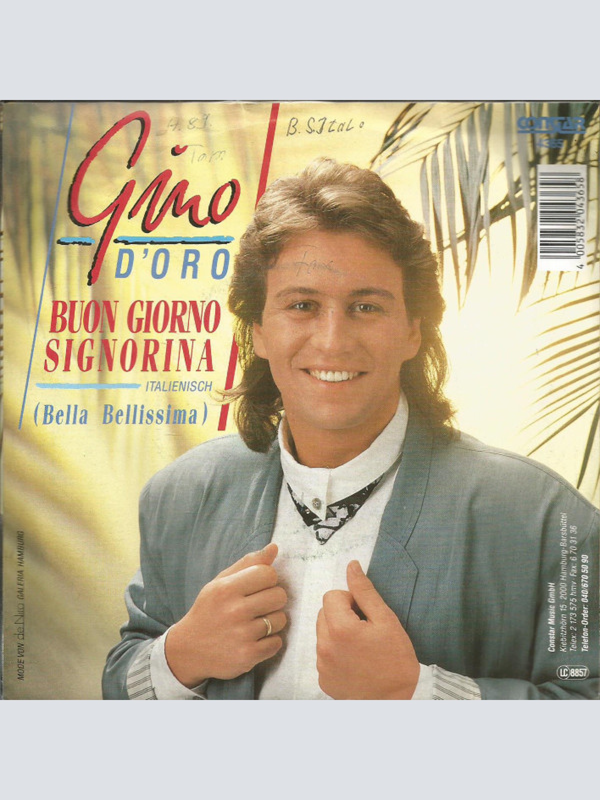 Vinyl / Gino D'Oro - Buon Giorno Signorina