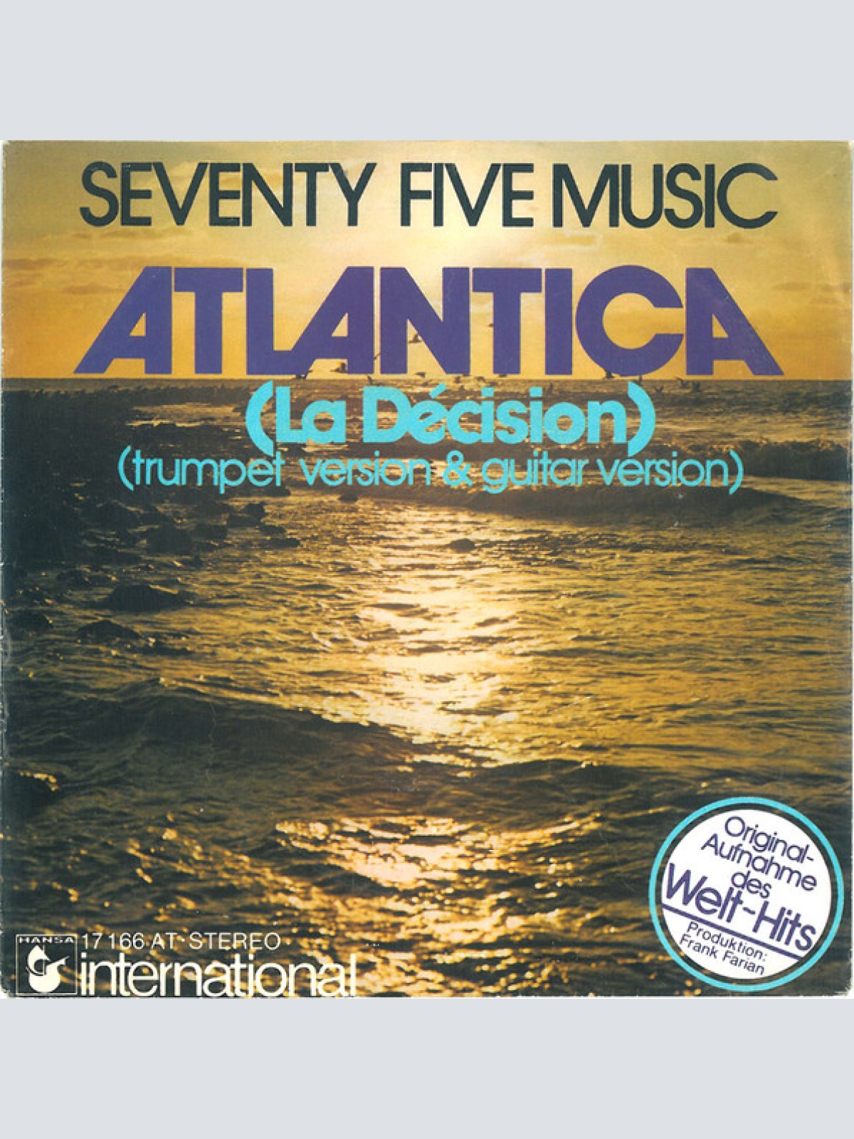 Vinyl / Seventy Five Music - Atlantica (La Décision)