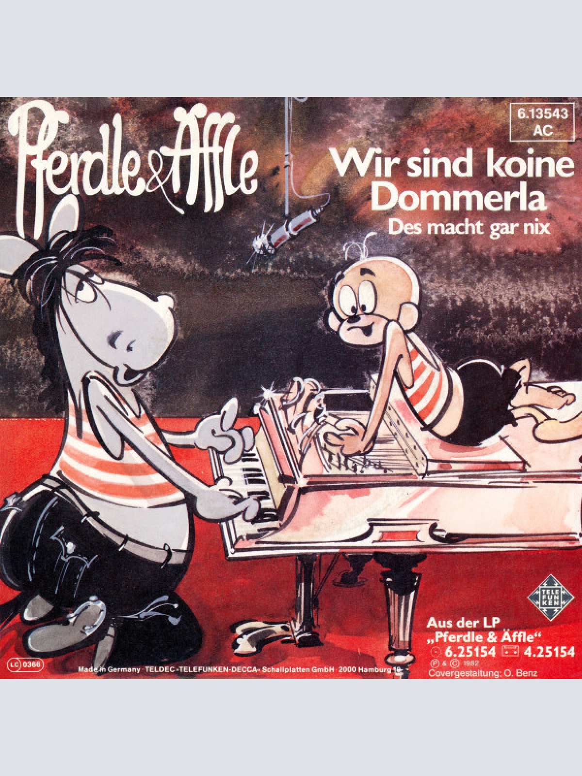 Vinyl / Pferdle & Äffle* - Wir Sind Koine Dommerla