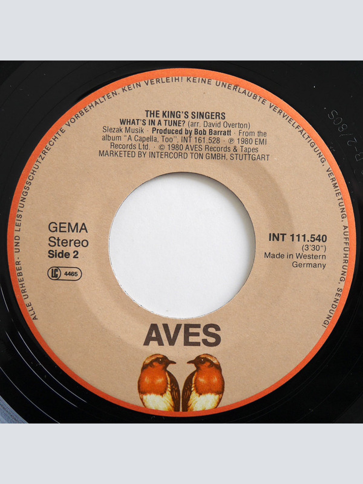 Vinyl / The King's Singers - Money, Money, Money - Summer Nights