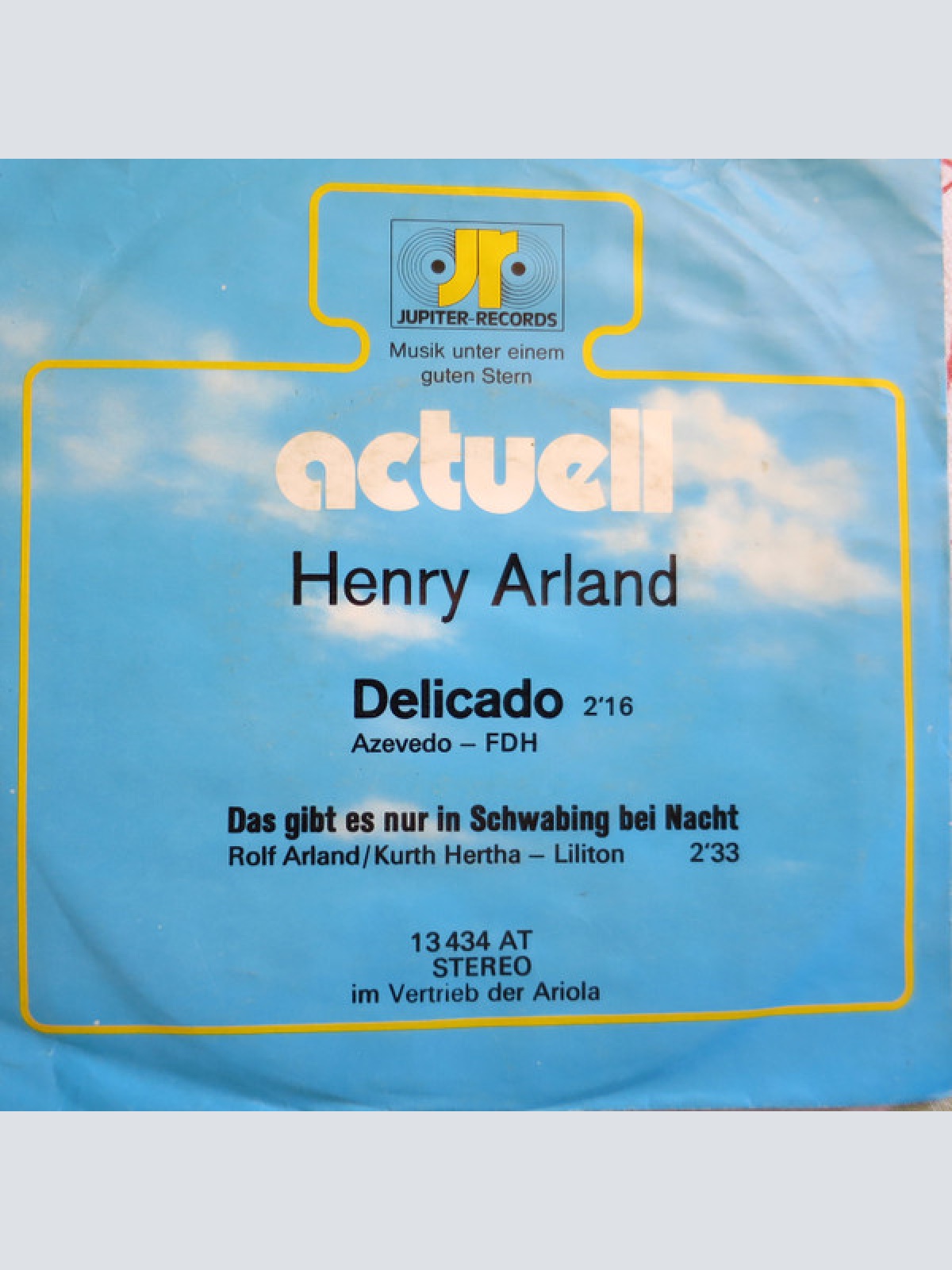 Vinyl / Henry Arland - Delicado