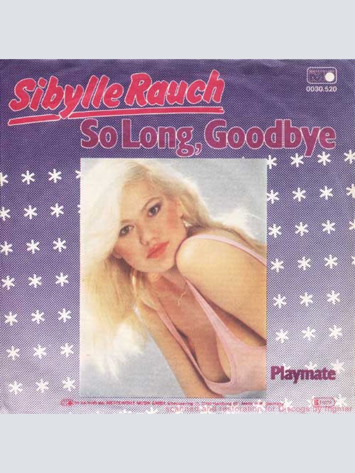Vinyl / Sibylle Rauch - So Long, Goodbye / Playmate