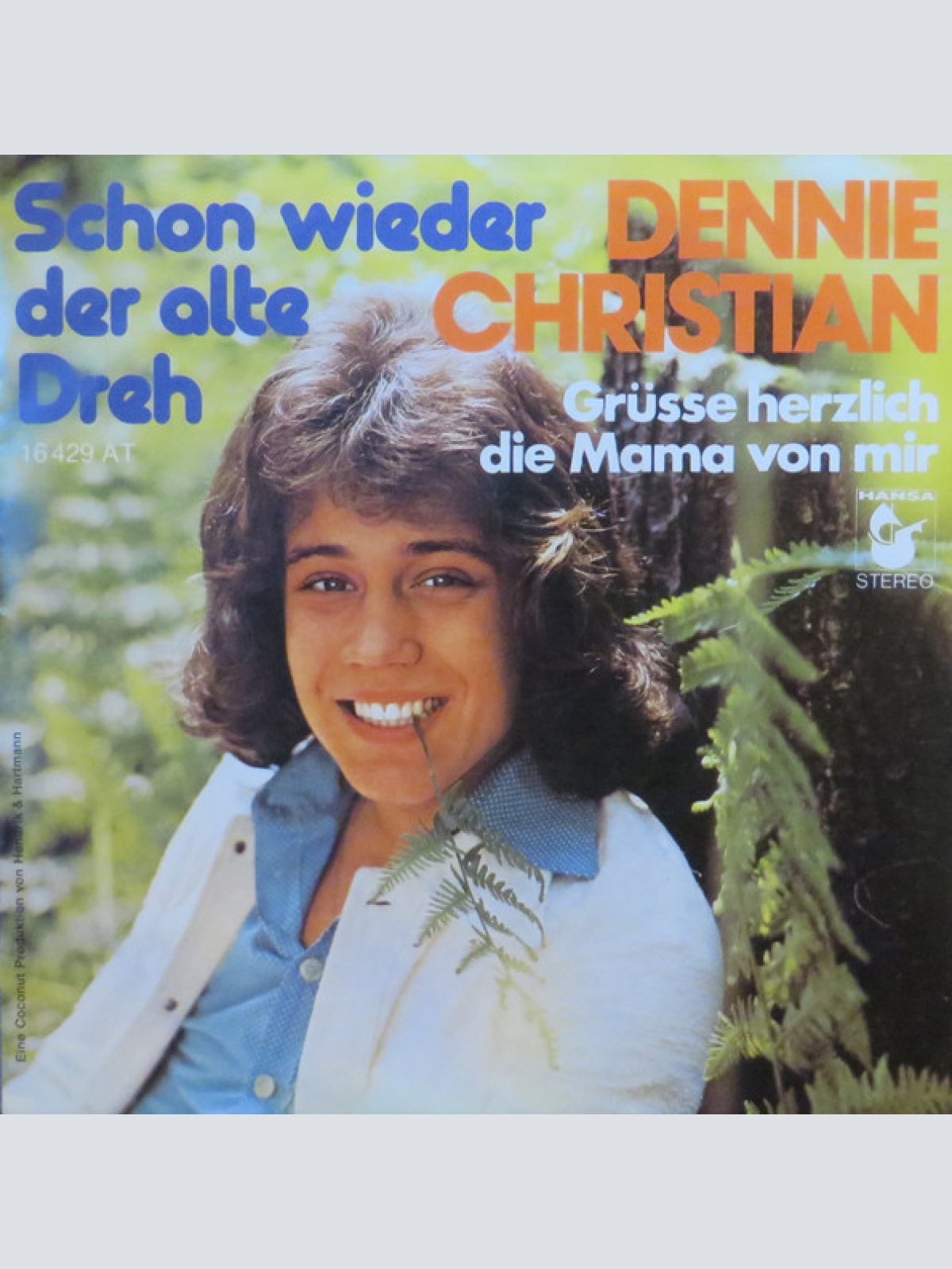 Vinyl / Dennie Christian - Schon Wieder Der Alte Dreh