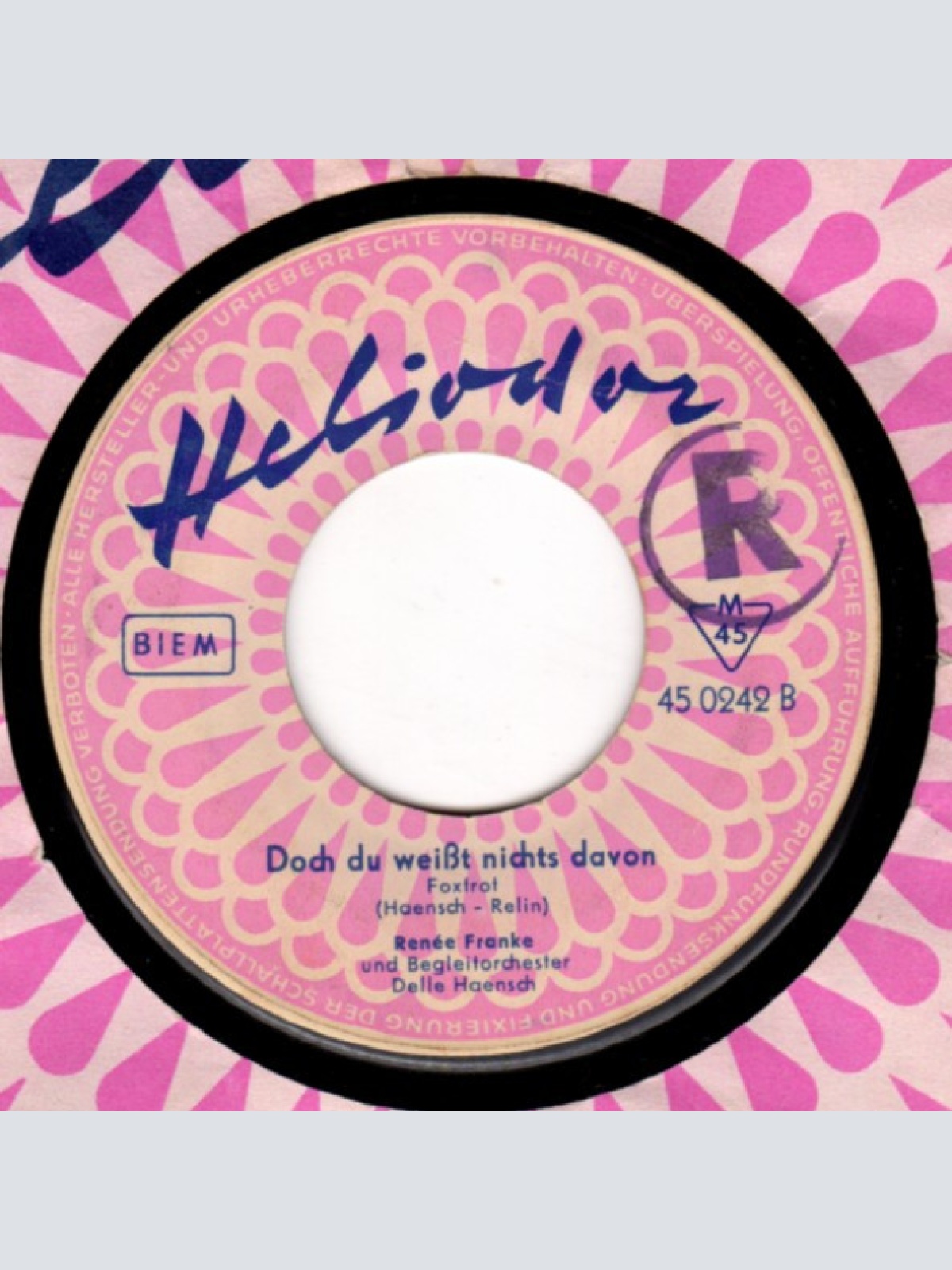 Vinyl / Renée Franke - Charly, Mein Charly