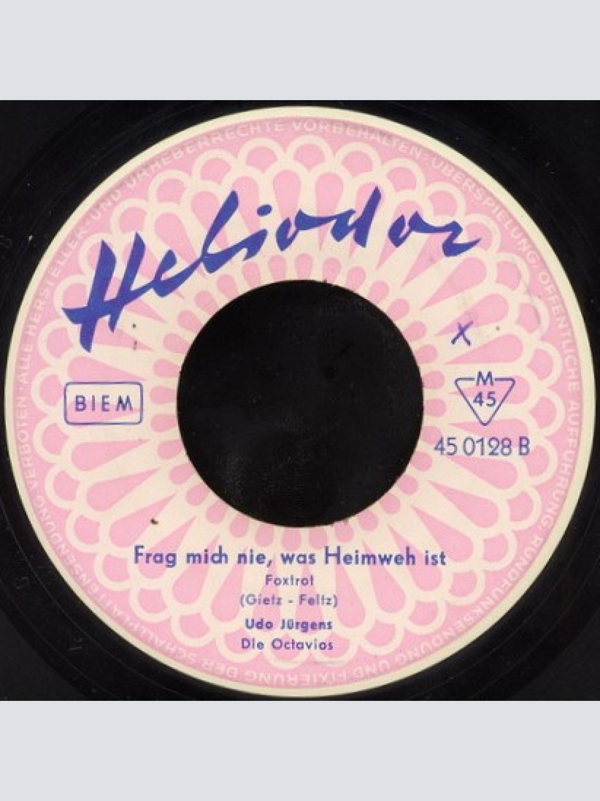 Vinyl / Udo Jürgens - Peppino / Frag Mich Nie Was Heimweh Ist