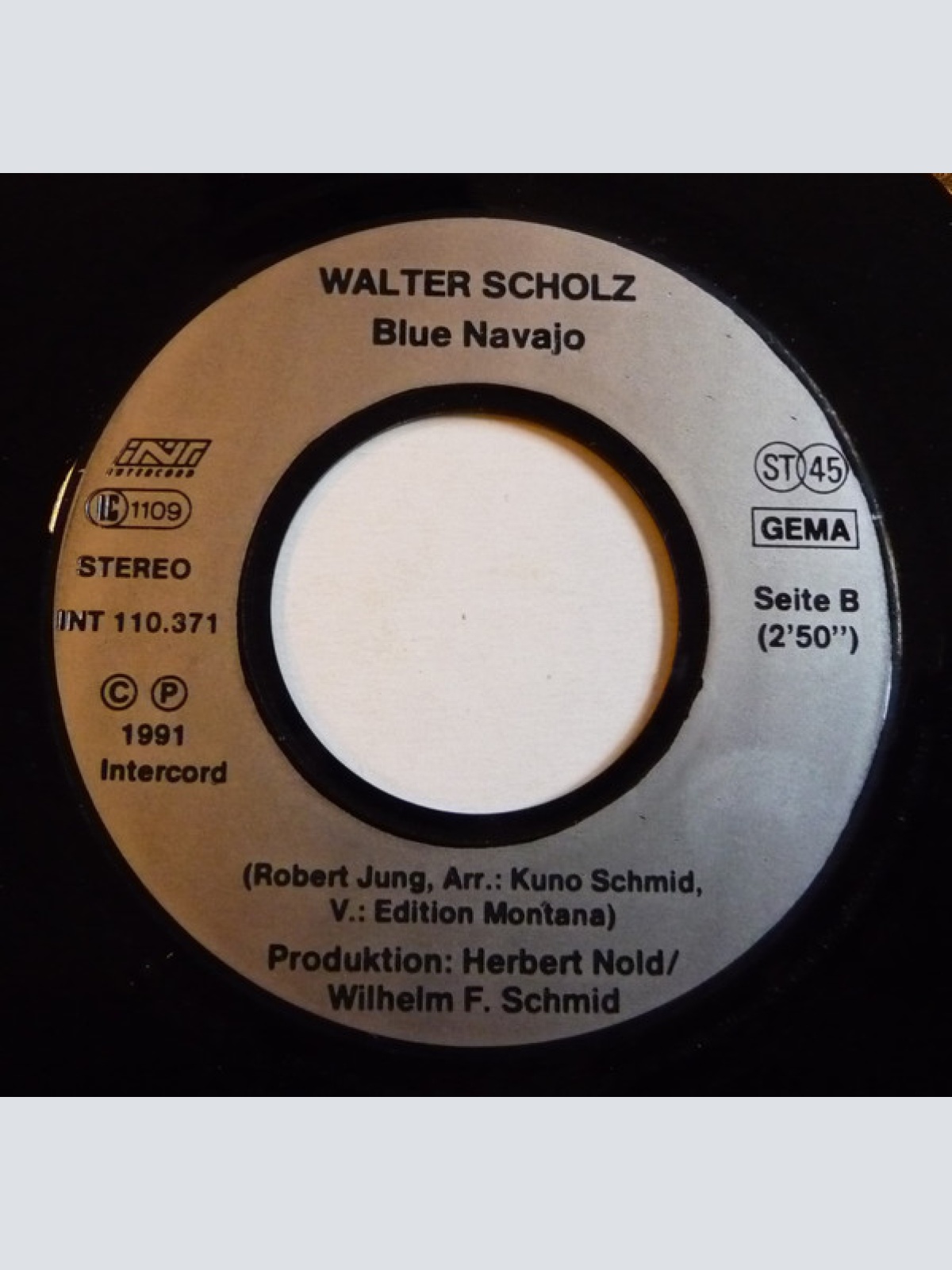 Vinyl / Walter Scholz - Der Trompeter Und Der Junge Mit Der Mundharmonika / Blue Navajo