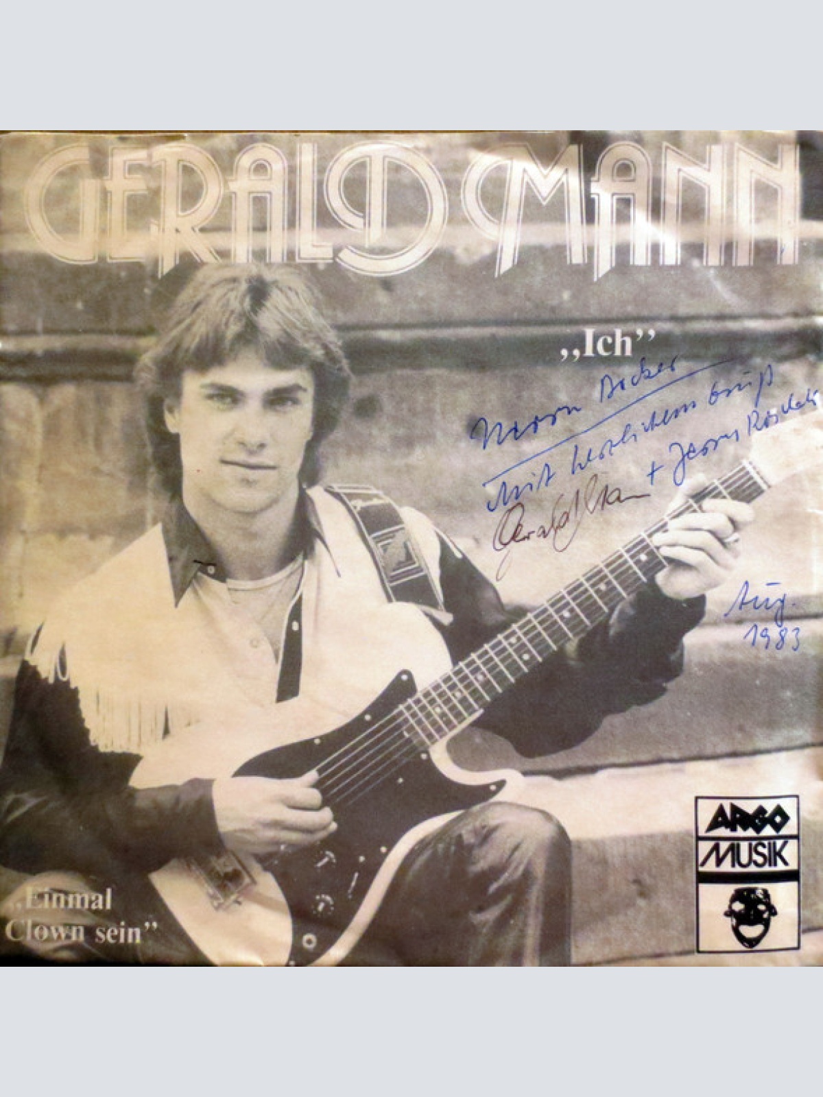 Vinyl / Gerald Mann - Ich