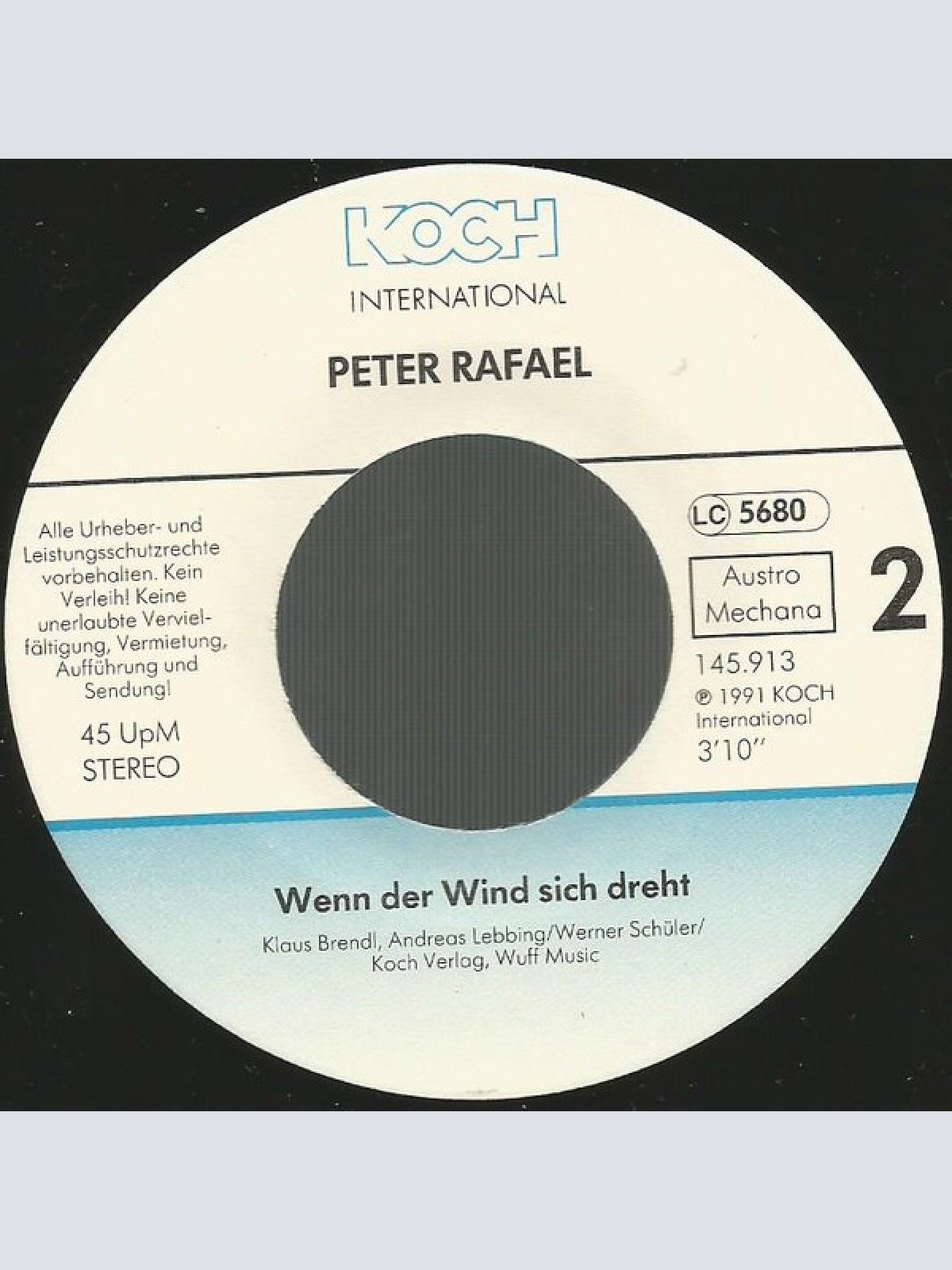 Vinyl / Peter Rafael - Engel Der Nacht