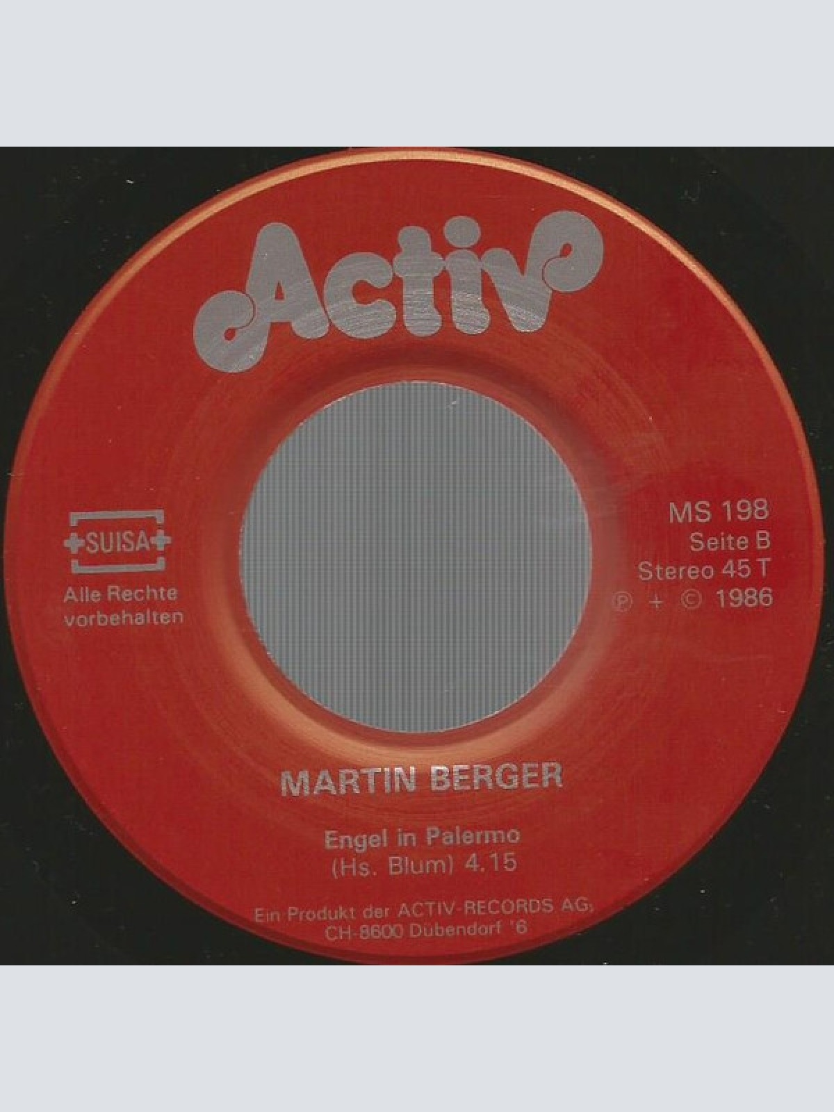Vinyl / Martin Berger (3) - Des Is Sie