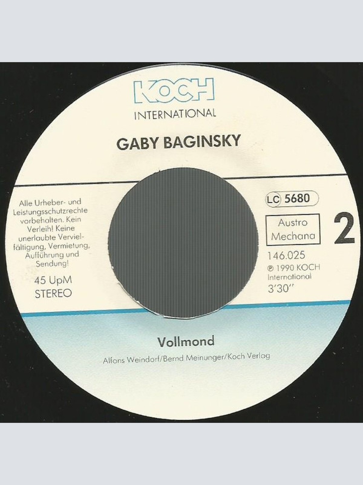 Vinyl / Gaby Baginsky - Fiesta De Playa