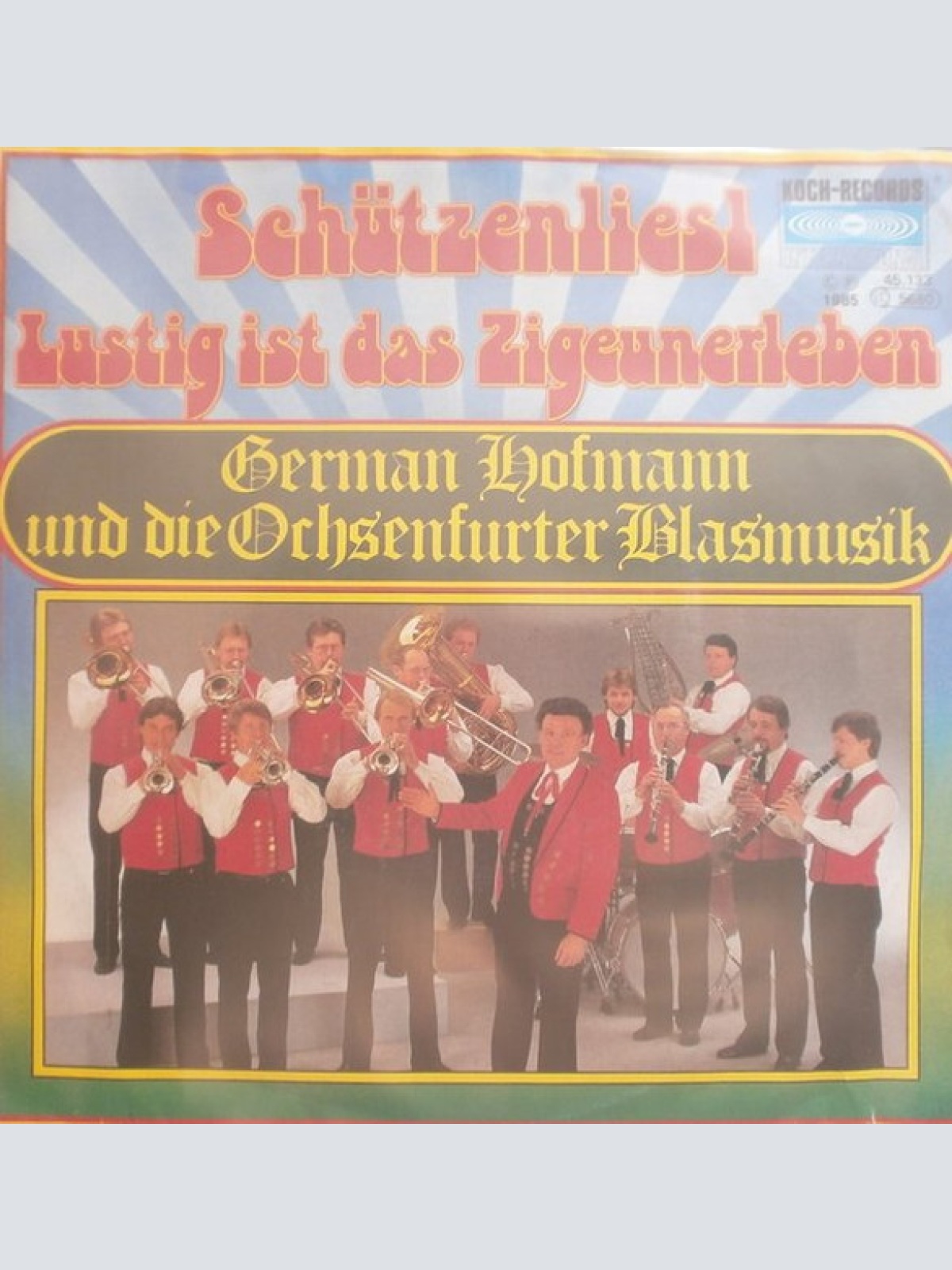 Vinyl / German Hofmann Und Seine Original Ochsenfurter Blasmusik - Schützenliesl