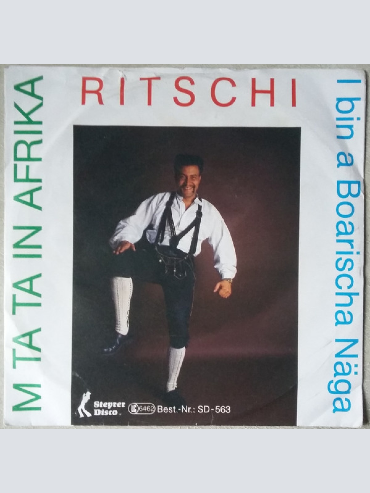 Vinyl / Ritschi (3) - M Ta Ta In Afrika / I Bin A Boarischa Näga