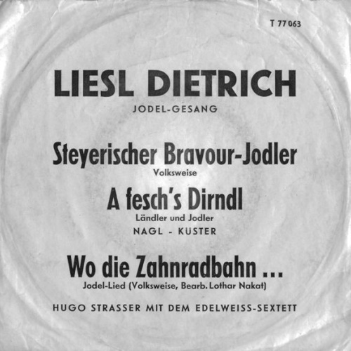 Vinyl / Liesl Dietrich - Jodel-Gesang